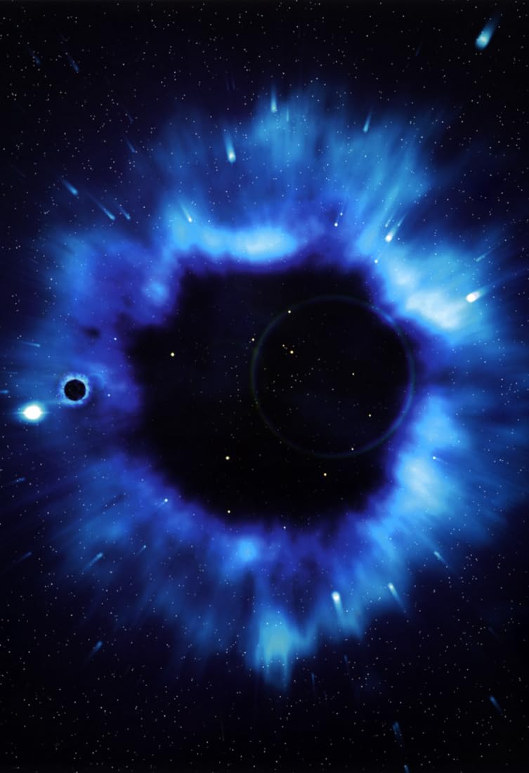 753x1100 Black Hole Poster, Space, Galaxy, Universe, Sun, Moon, Stars, Milky Way, Blackhole, Art Print: Prints: Posters & Prints