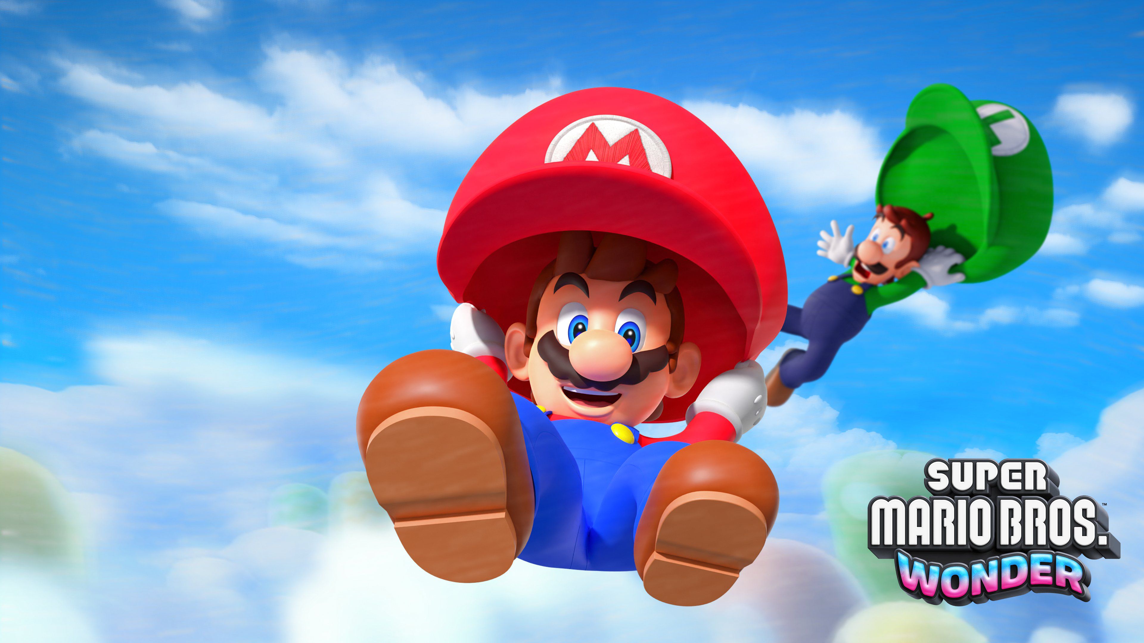 3840x2160 Super Mario Bros. Wonder Wallpaper 4K, Video Game