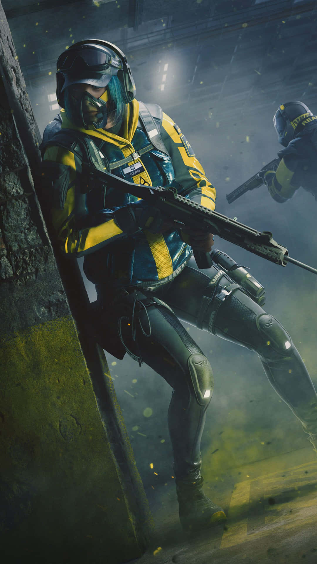 1080x1920 Download Show Off Your Android Fanboy Status with the Rainbow Six Siege Phone Wallpaper