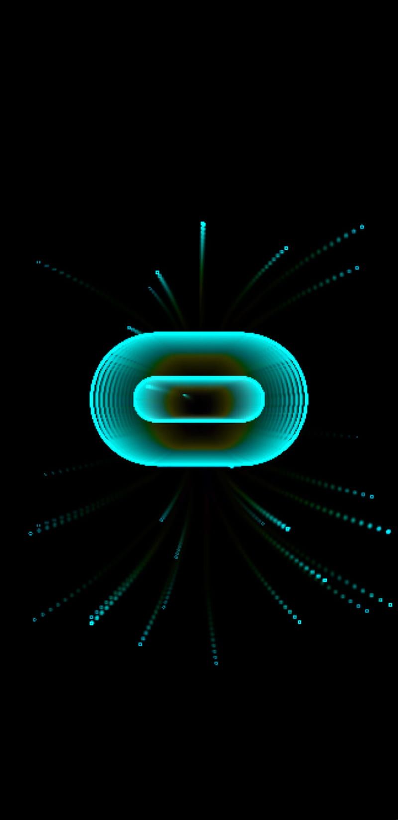 800x1645 Oculus, blue, gaming, HD phone wallpaper