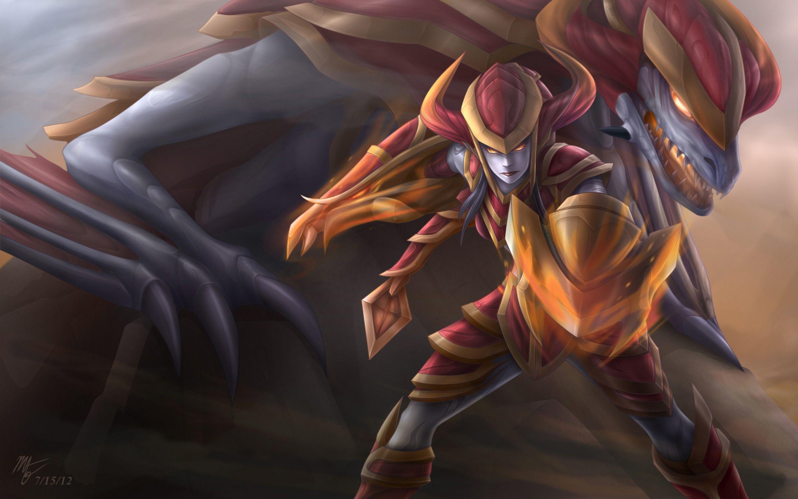 2800x1751 Shyvana. Wallpaper & Fan Arts. League Of Legends