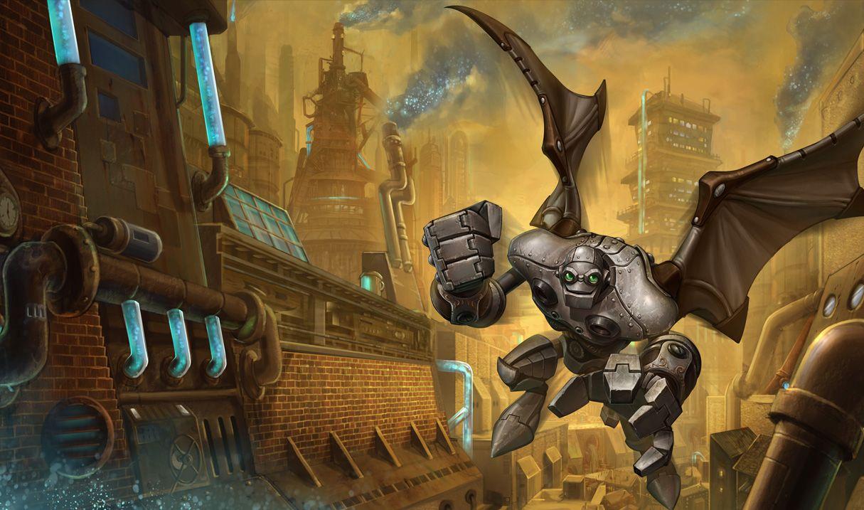 1215x717 Hextech Galio Skin of Legends Wallpaper