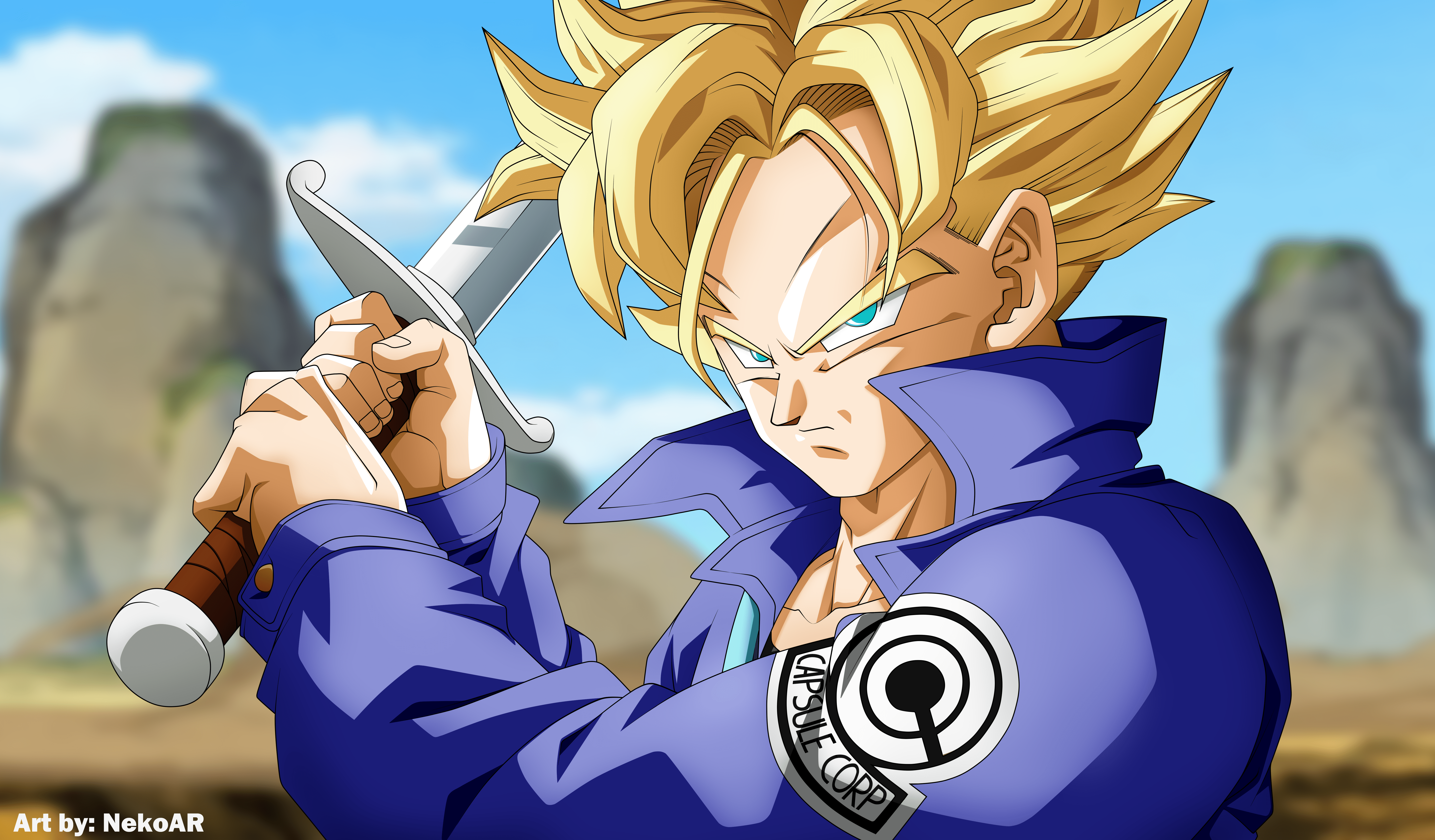 7000x4100 Dragon Ball Z 5k Retina Ultra HD Wallpaper. Background Image
