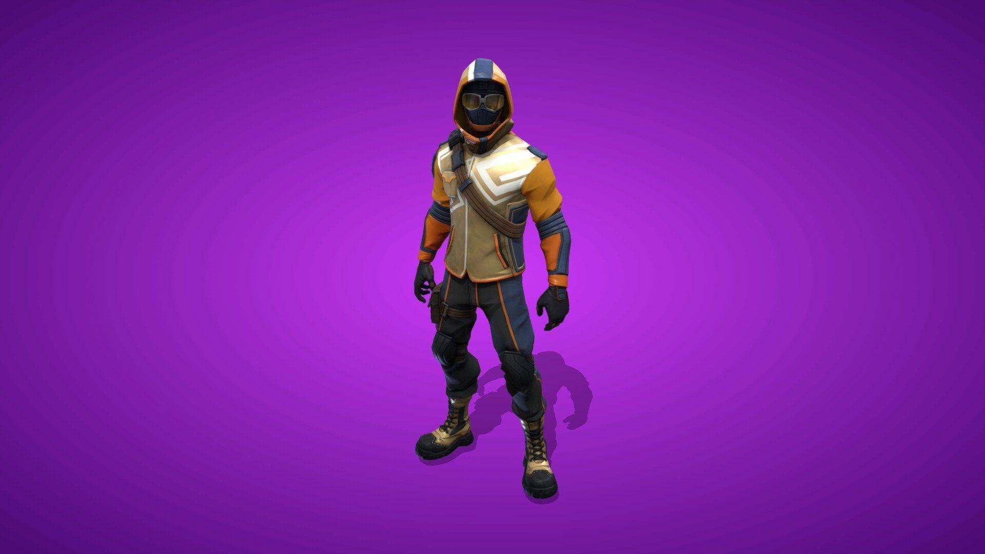 1920x1080 Brilliant Striker Fortnite Wallpaper