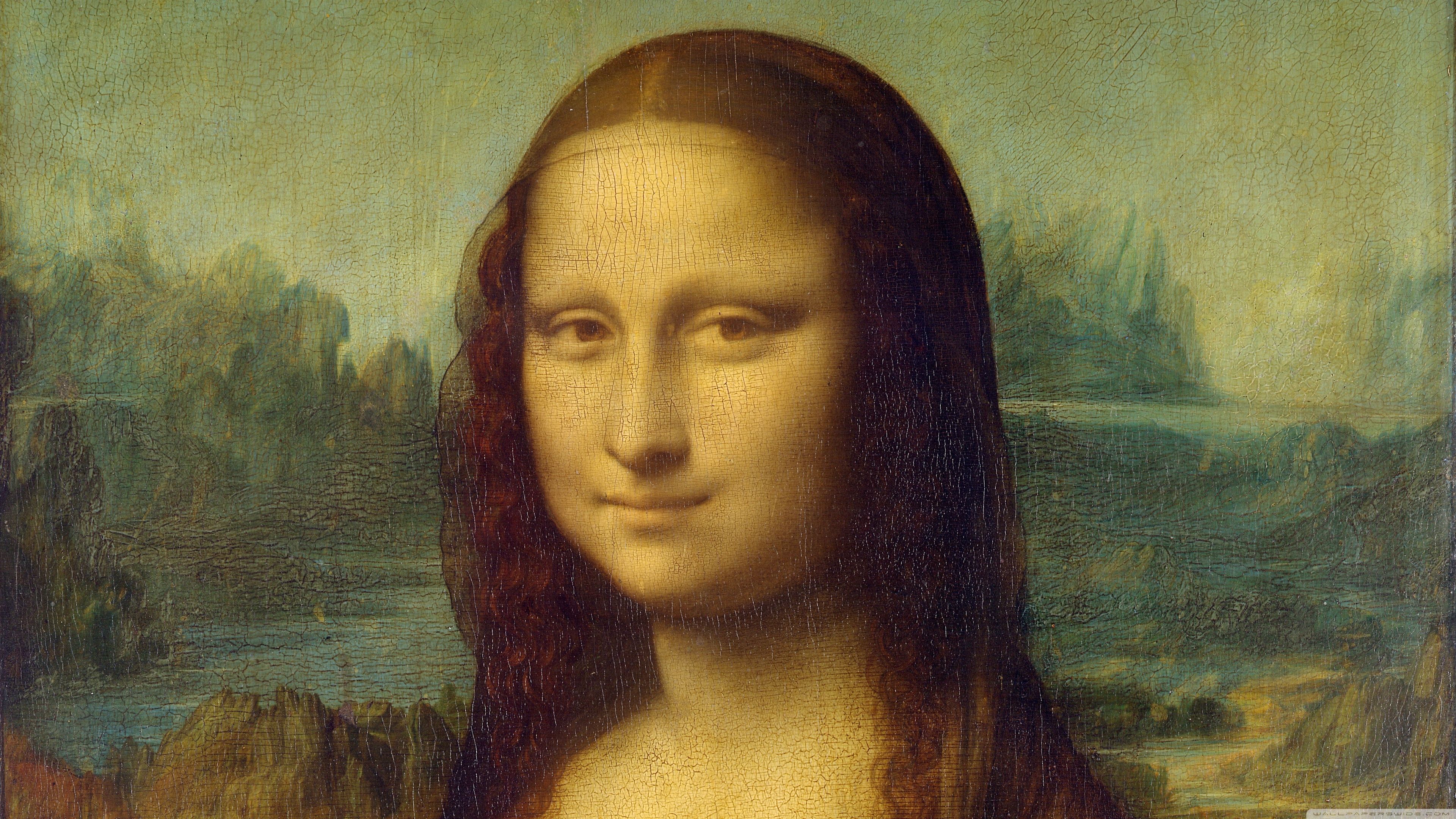 3840x2160 Mona Lisa by Leonardo da Vinci 4K UHD Wallpaper for UltraHD Desktop and TV : Widescreen and UltraWide Display : Dual and Triple Monitor : Smartphone and Tablet Devices