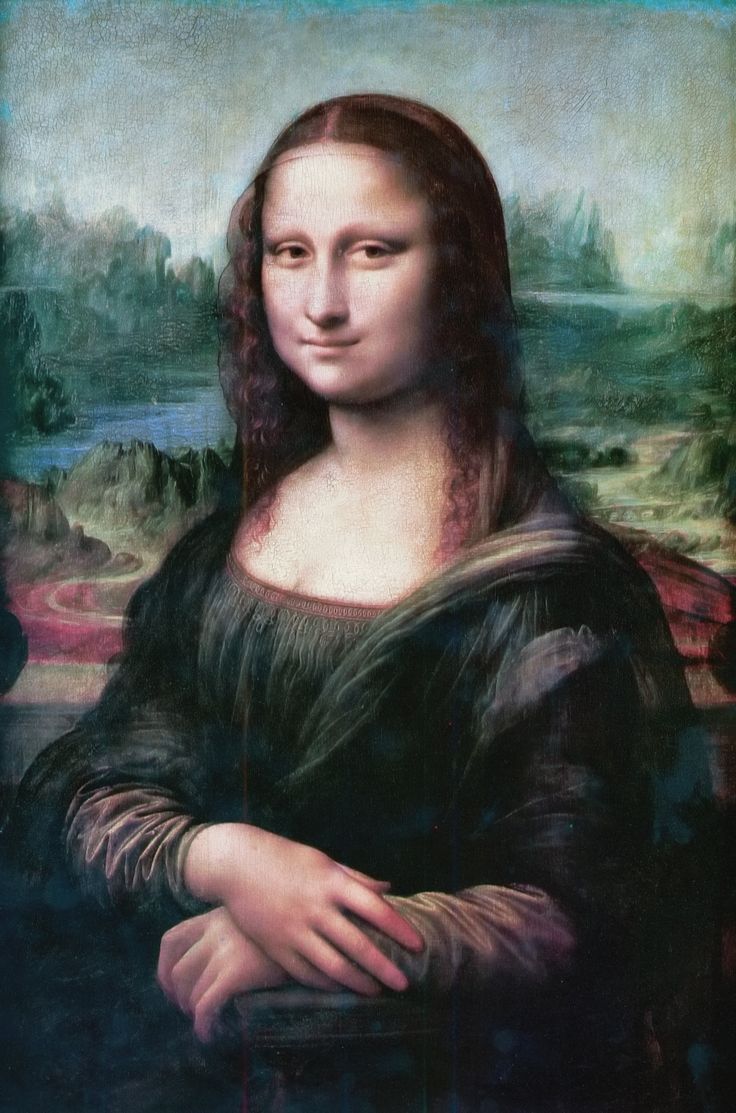 736x1113 HD wallpaper: Mona Liza by Leonardo Da Vinci painting, mona lisa, smile, the joconde