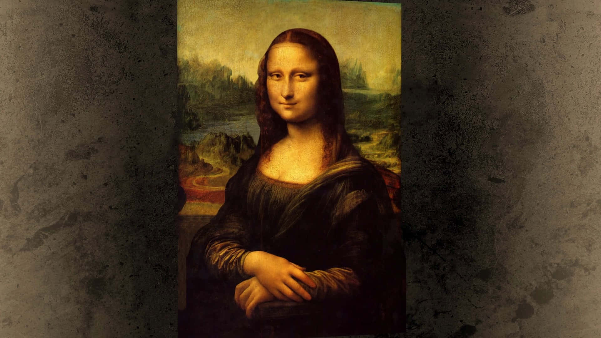 1920x1080 Download Mona Lisa Iconic Renaissance Portrait