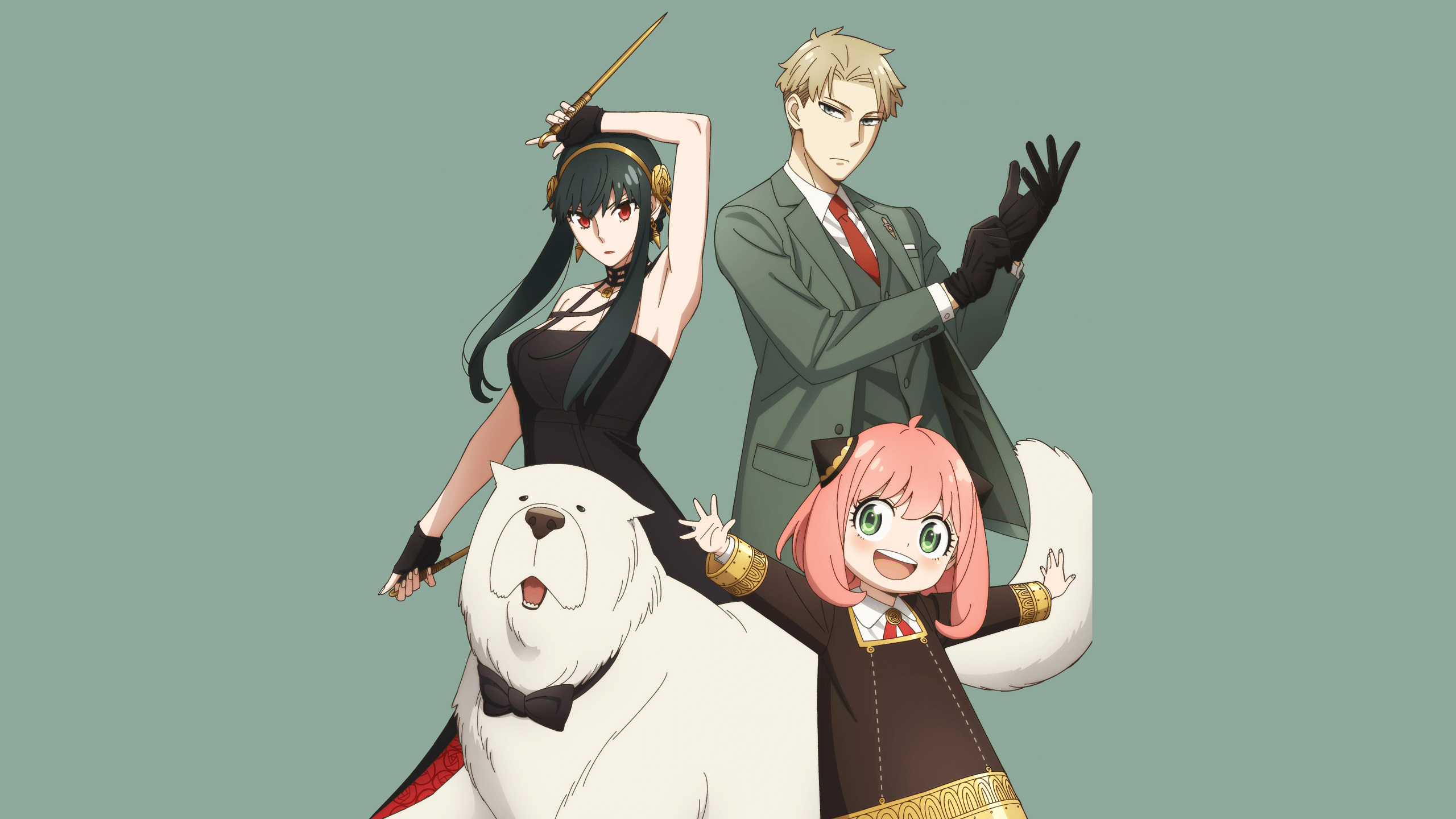 2560x1440 Spy x Family 3 Wallpaper 4K, 5K, Loid Forger