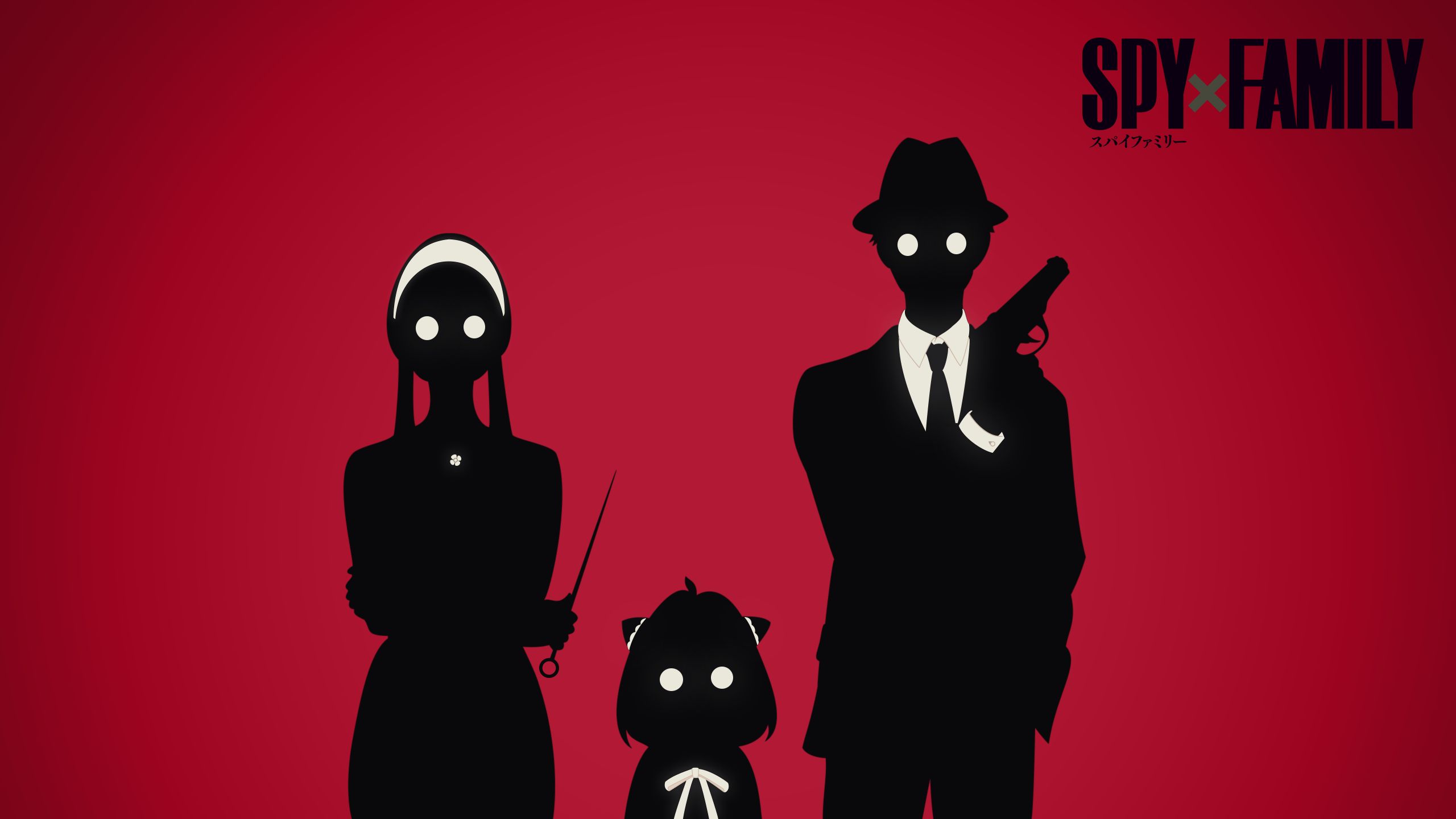 2560x1440 Anime Spy x Family Minimal Wallpaper, HD Minimalist 4K Wallpaper, Image and Background