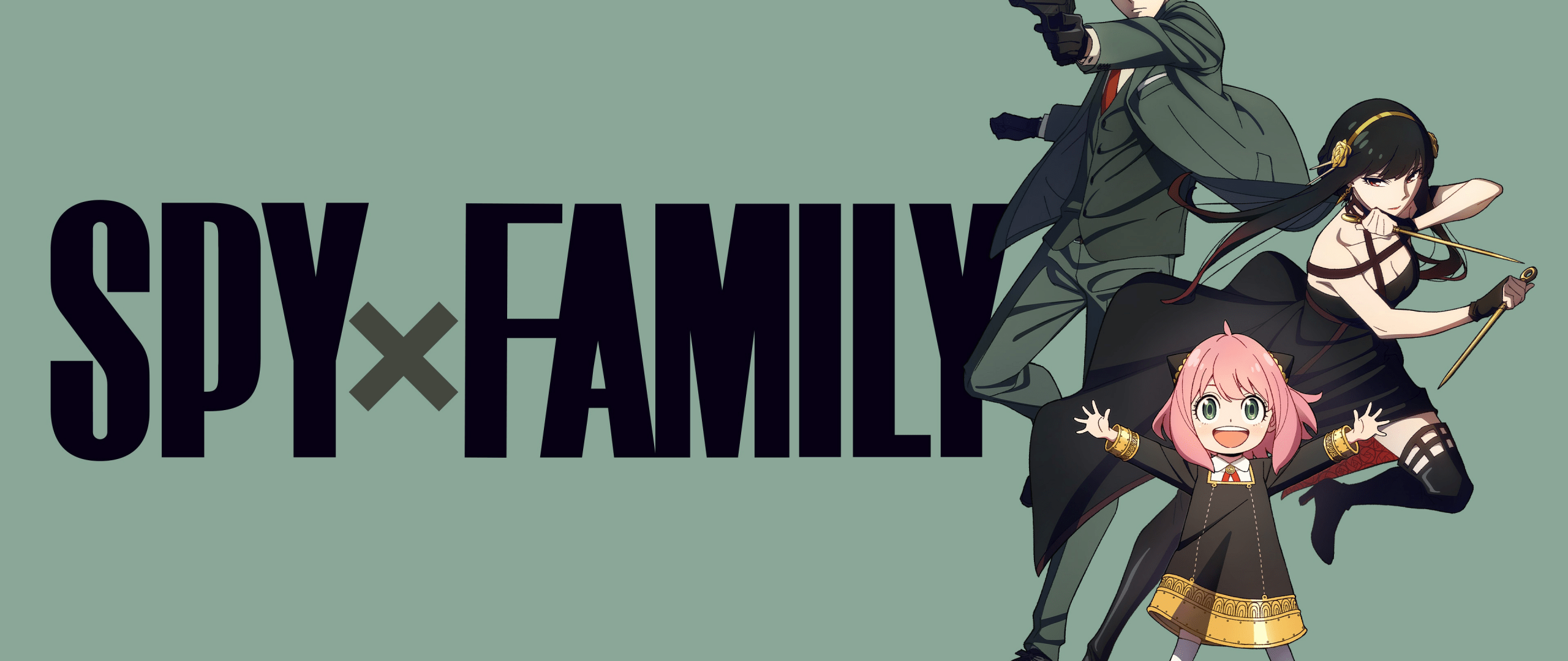 2560x1080 Spy x Family Wallpaper 4K, Poster, Loid Forger, Anya Forger