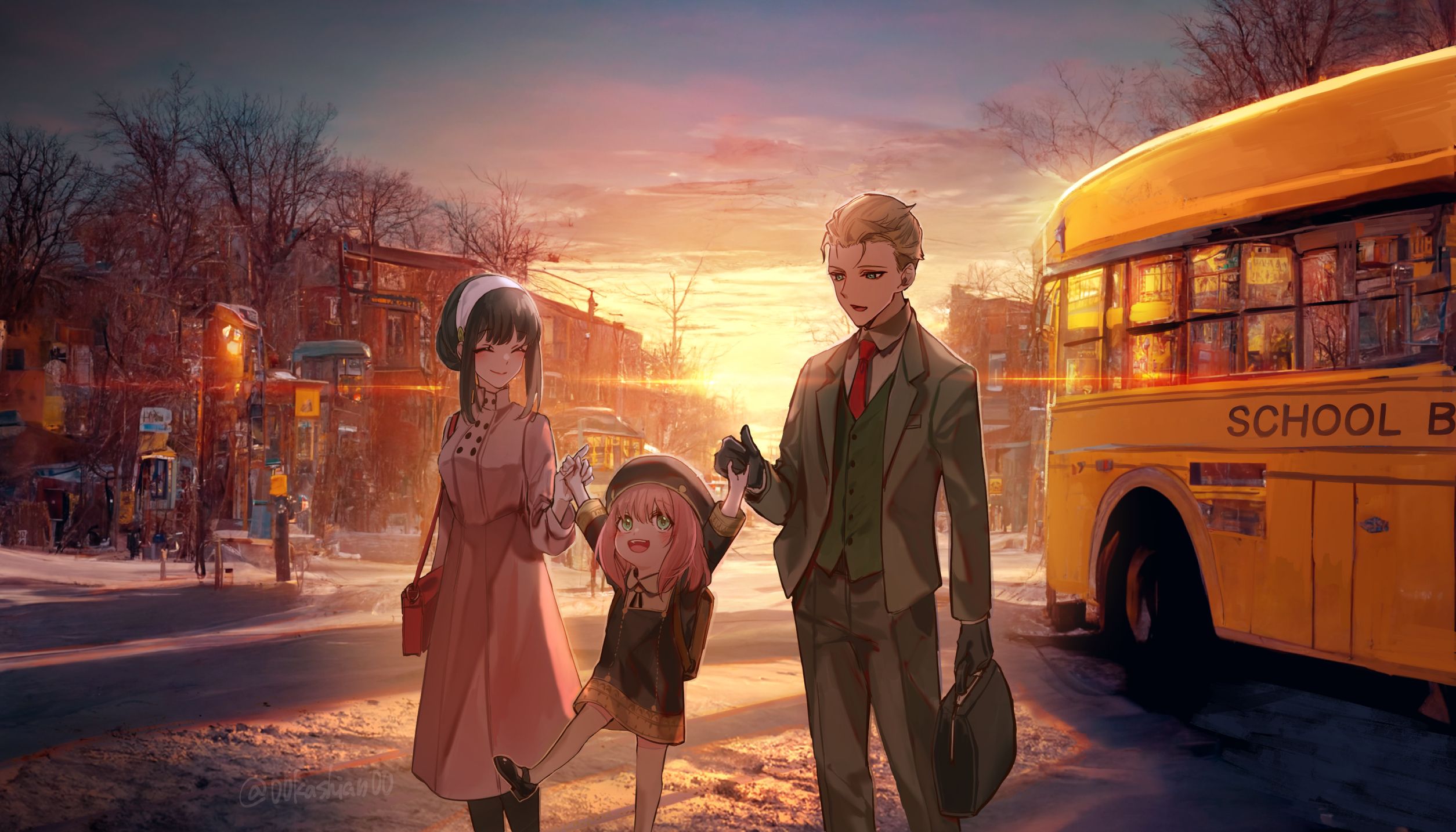 2509x1434 Spy x Family HD Family Wallpaper, HD Anime 4K Wallpaper, Image and Background