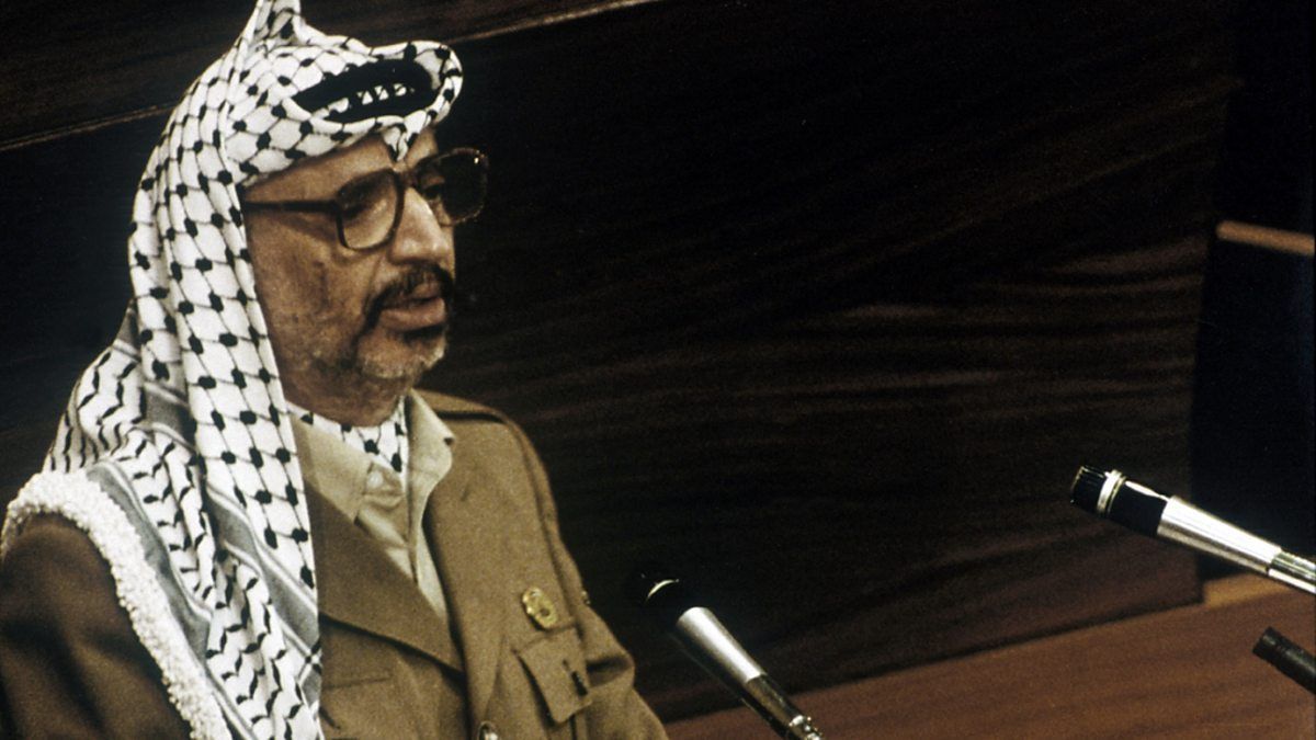 1200x675 BBC Radio 4 from America by Alistair Cooke, Yasser Arafat's speech at the UN, 1988 Arafat's speech at the UN, 1988 December 1988