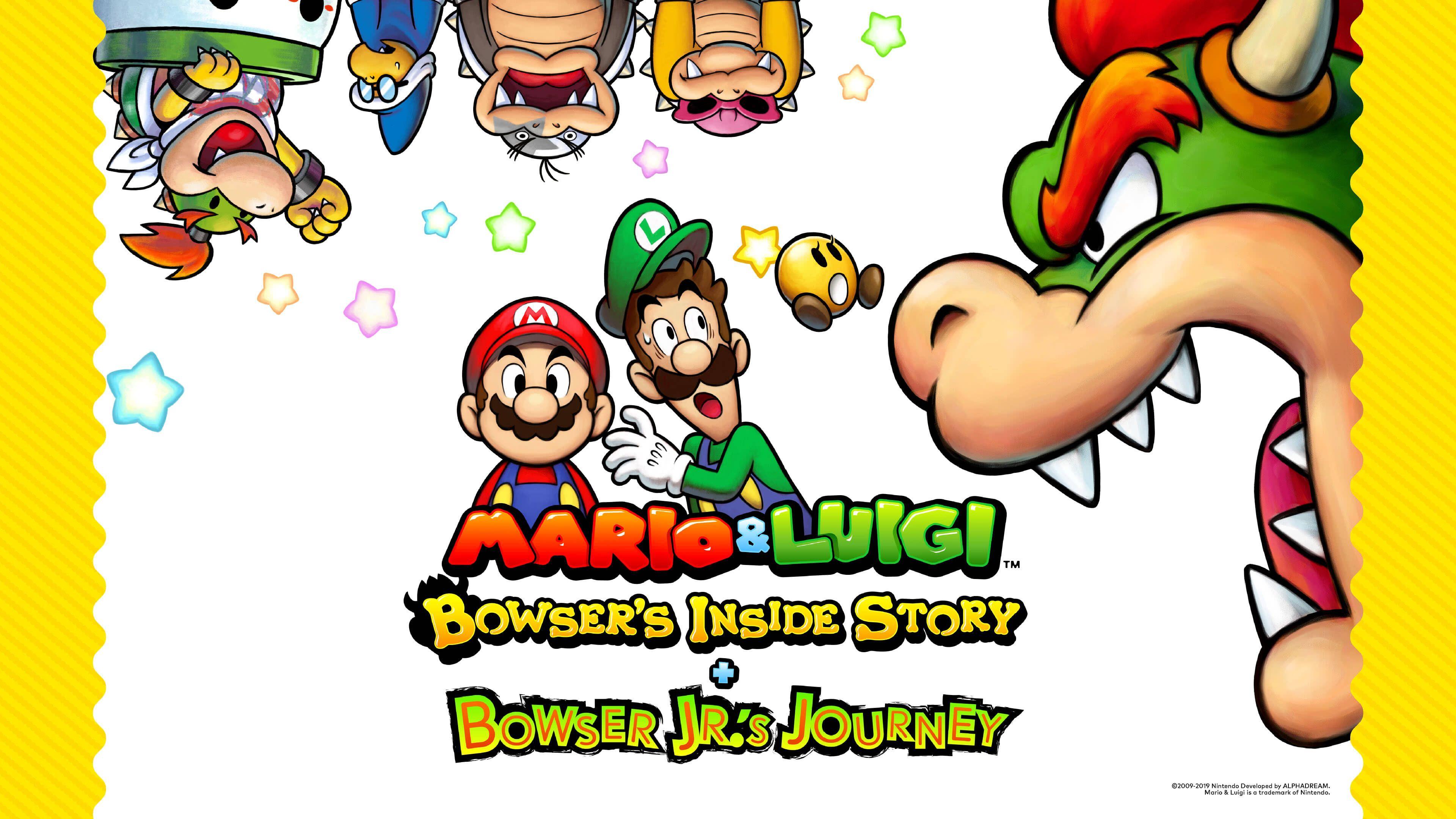3840x2160 Mario And Luigi Bowsers Inside Story .