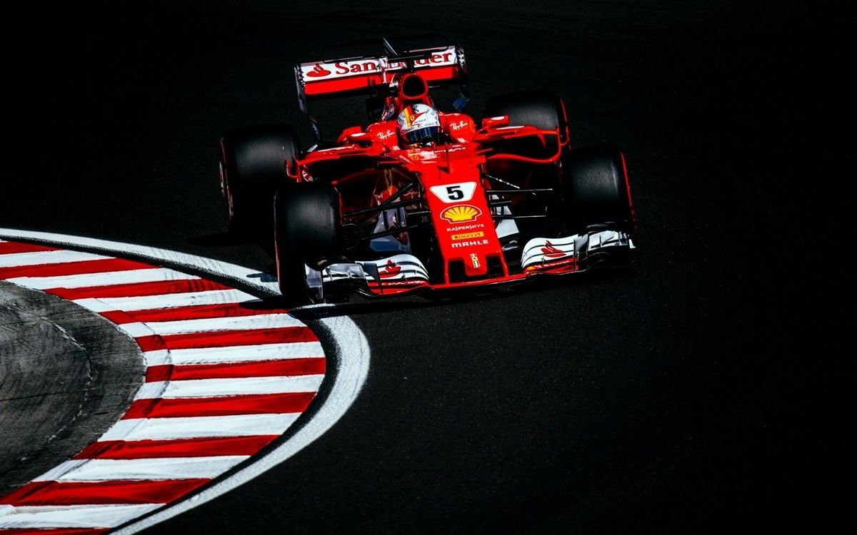 1200x750 Ferrari F1 Racing Sebastian Vettel Formula One High Quality 22inx17in Art Poster