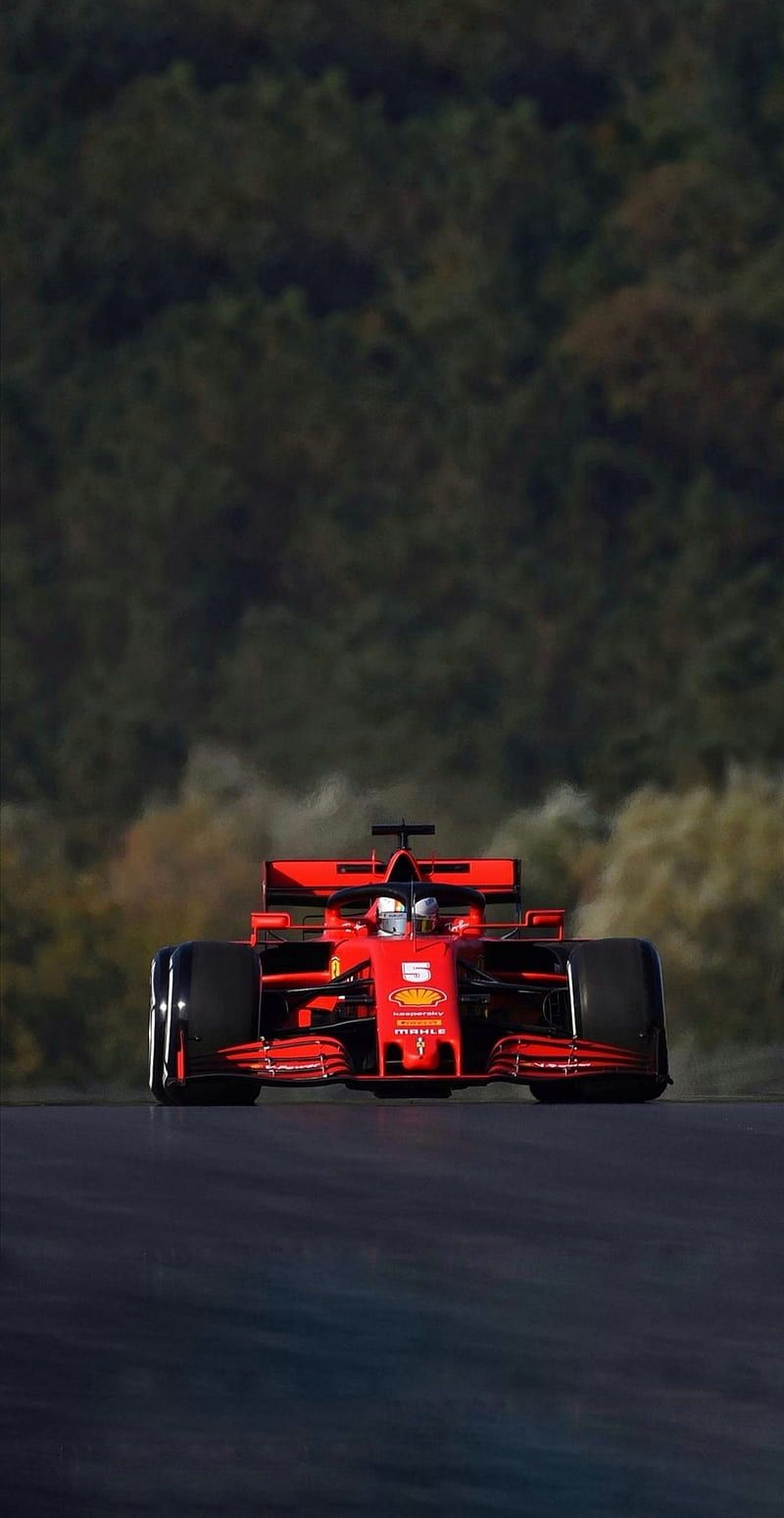 800x1548 Scuderia Ferrari, formula, racing, red, sebastian vettel, vettel, HD phone wallpaper