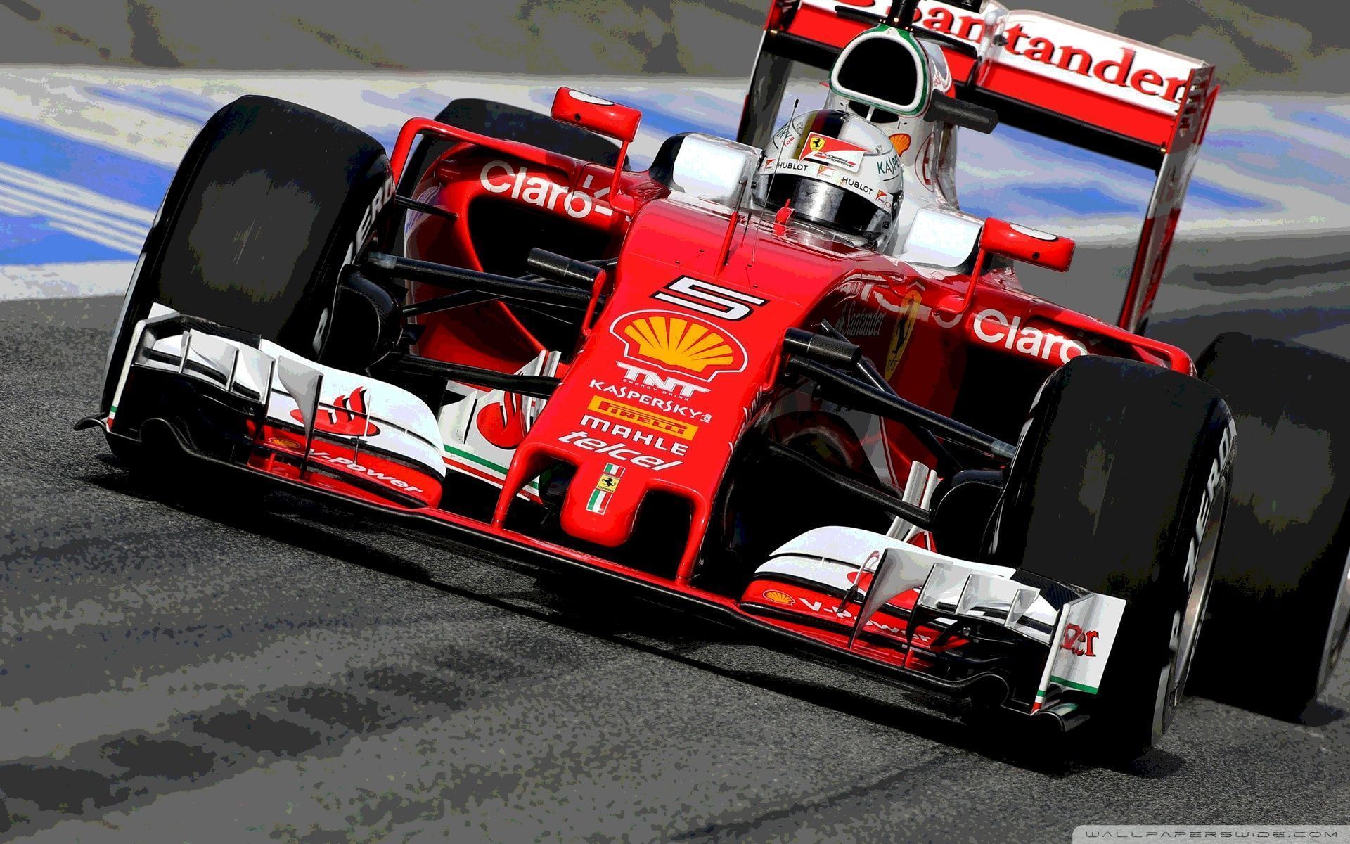 1920x1200 F1 Ferrari Vettel Poster 4K UHD Wallpaper for UltraHD Desktop and TV : Widescreen and UltraWide Display
