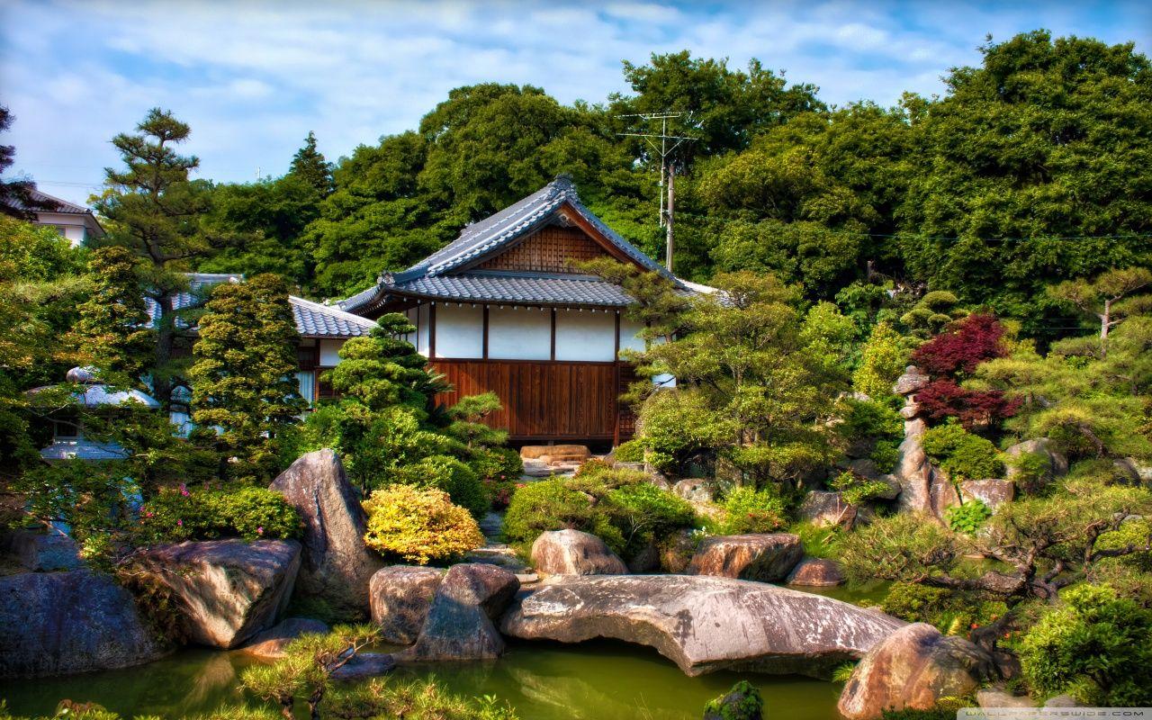 1280x800 Japanese Garden ❤ 4K HD Desktop Wallpaper for 4K Ultra HD TV