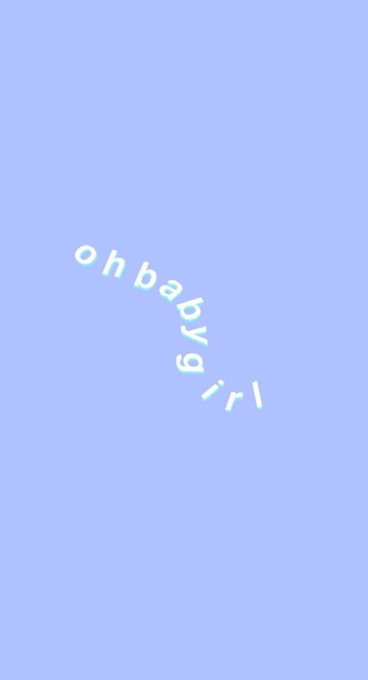 723x1334 Download Blue Baddie Baby Girl Wallpaper