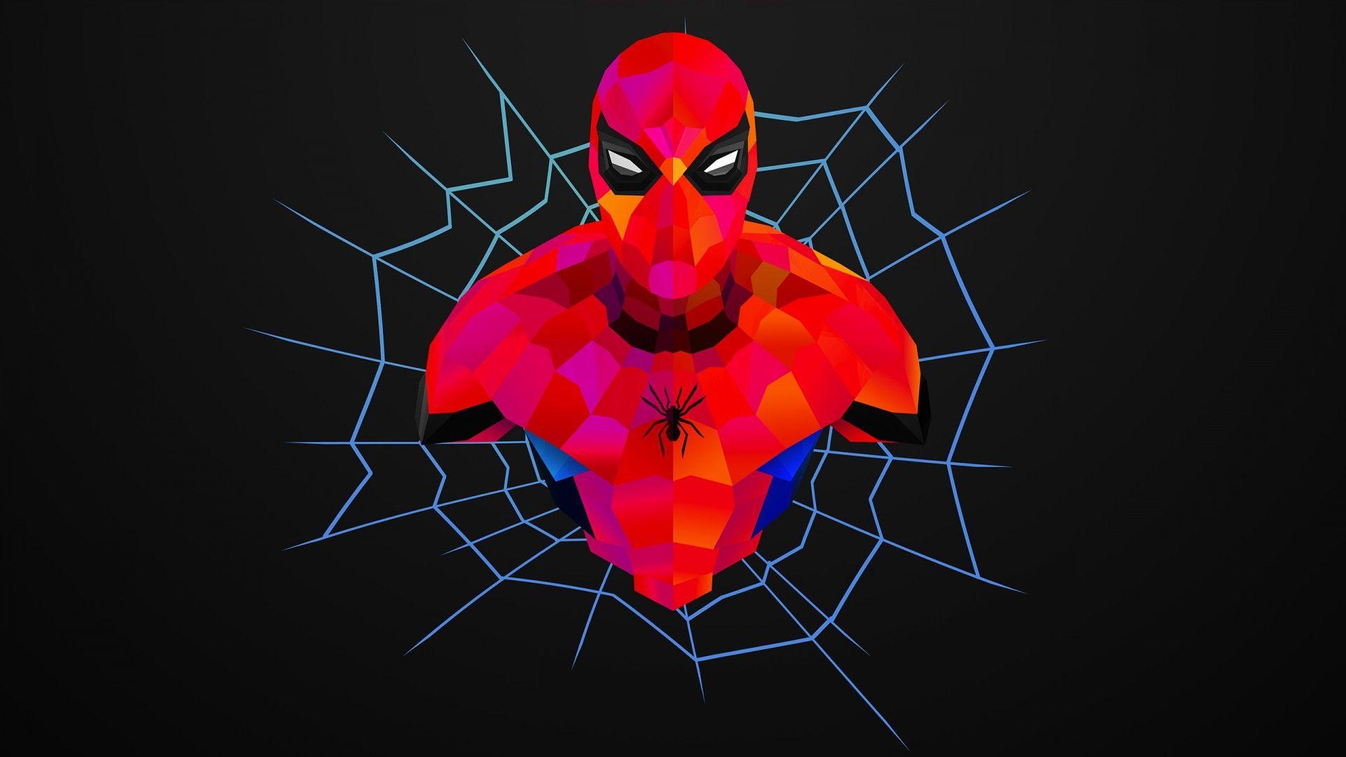 1920x1080 Wallpaper Spider Man, Artwork, HD, Creative Graphics