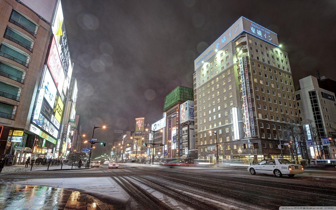 1280x800 Sapporo City, Hokkaido, Japan ❤ 4K HD Desktop Wallpaper for 4K