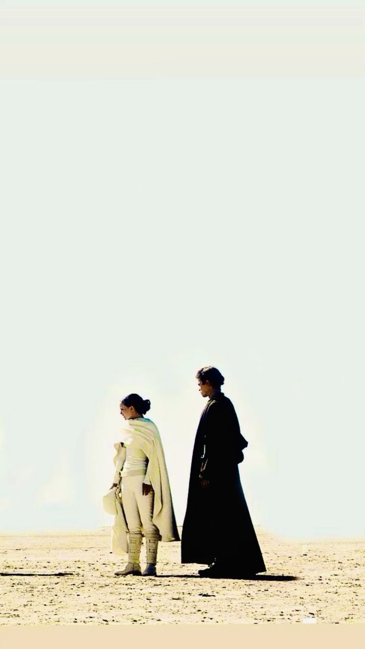 736x1308 Star Wars Padme Amidala Anakin Skywalker Wallpaper 4K