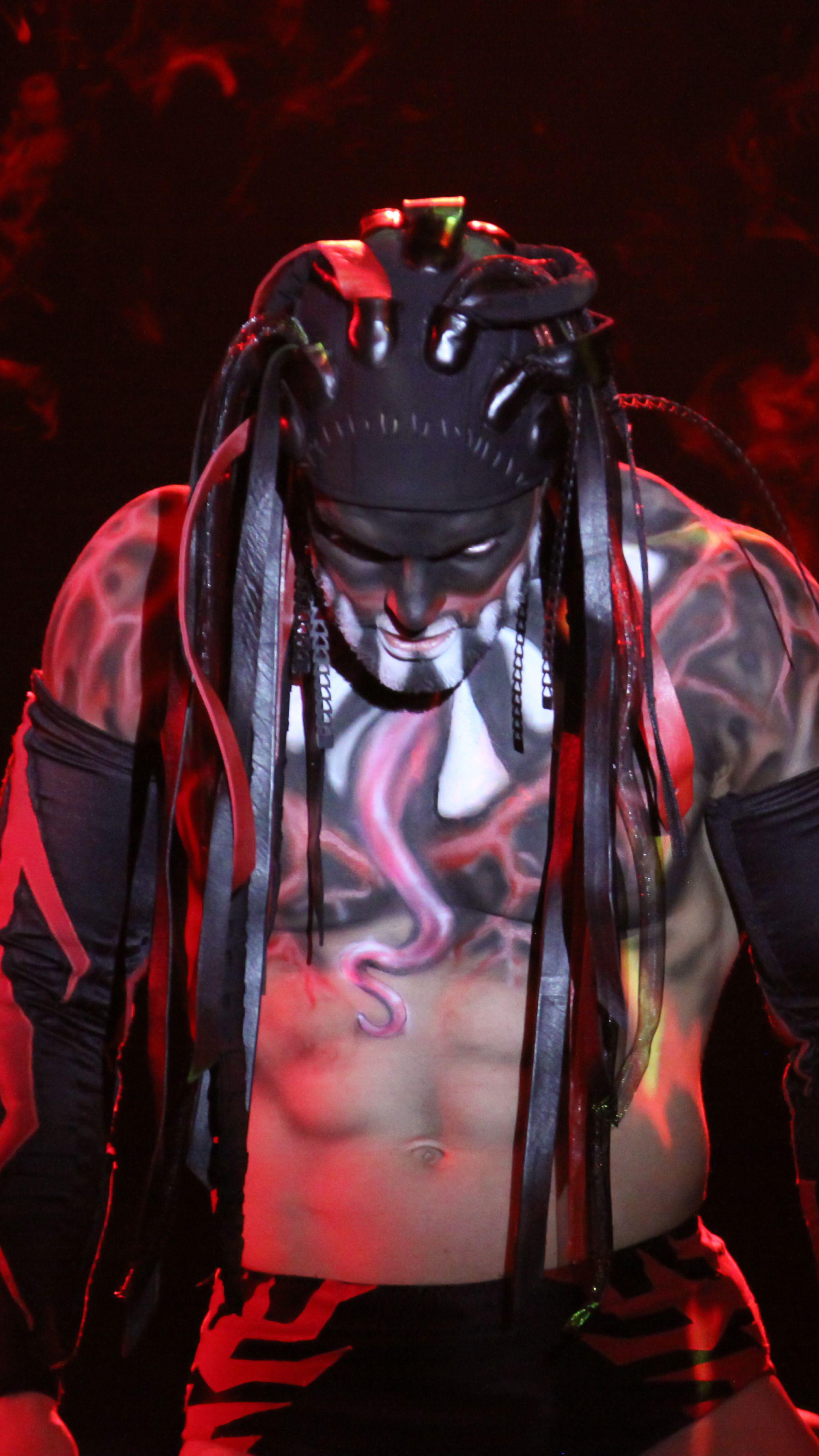 2160x3840 Finn Balor Demon King Entrance