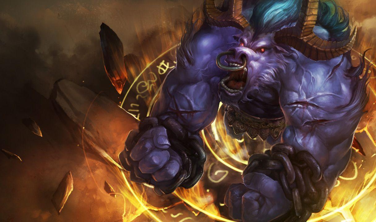1215x717 Minotaur Wallpaper