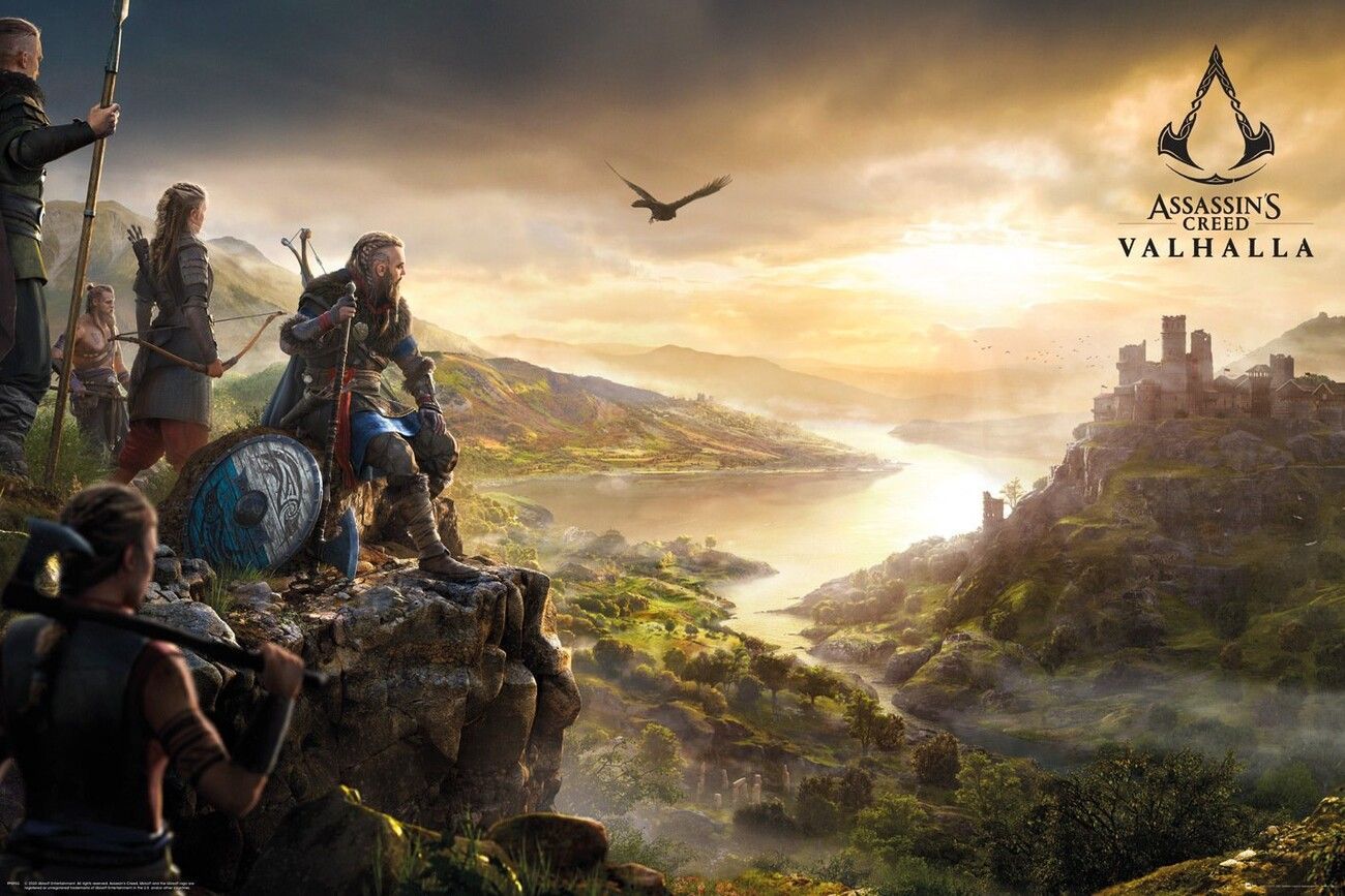1300x867 Poster Assassin's Creed: Valhalla. Wall Art 1 FREE