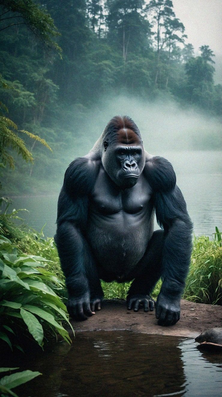 740x1320 Fat monkey real Image