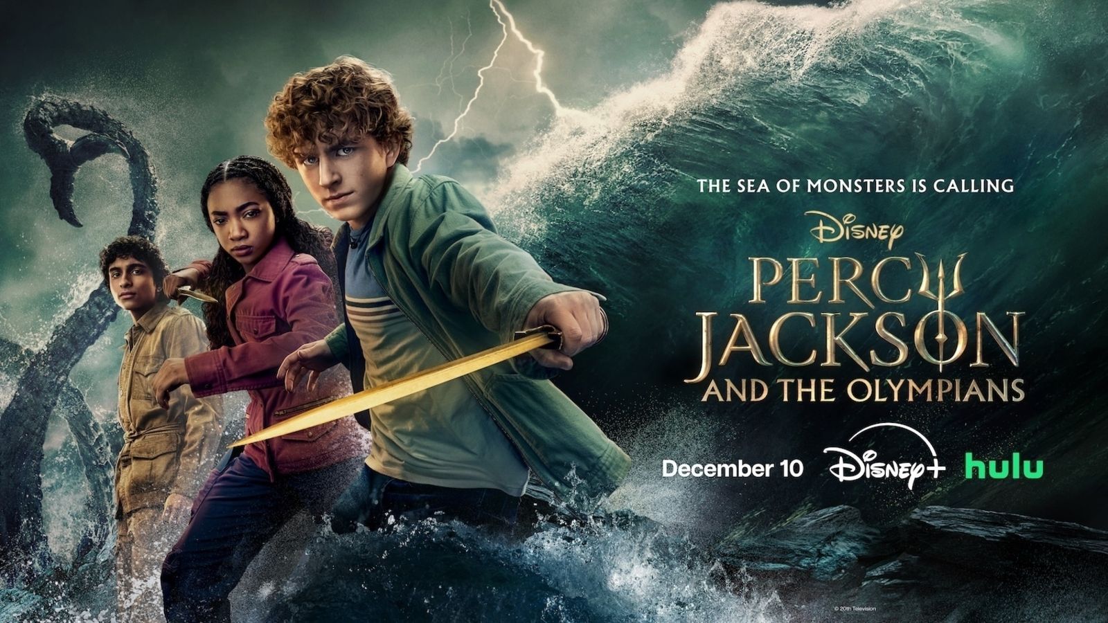 1600x900 Disney+ releases official trailer for 'Percy Jackson and the Olympians' season two, based on 'The Sea of Monsters' New York