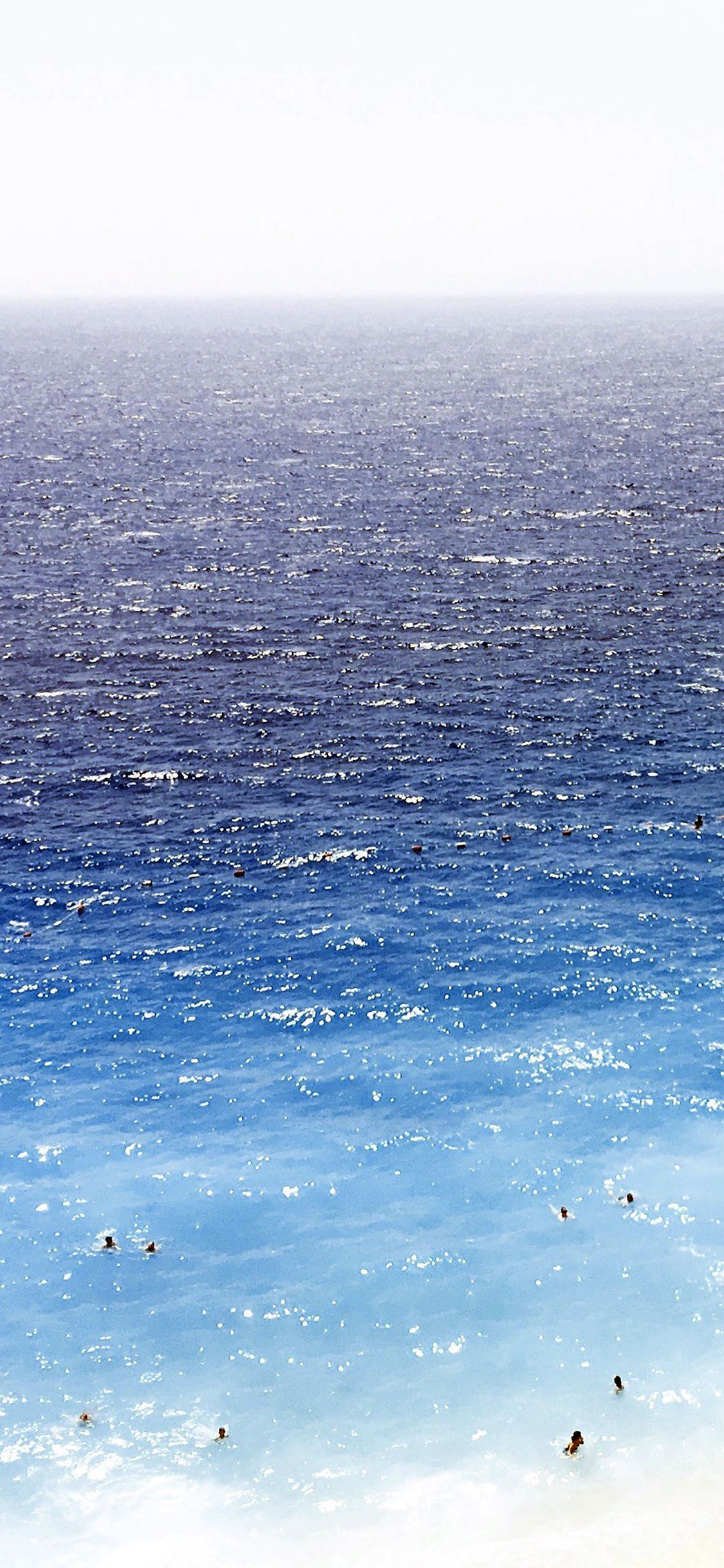 1125x2436 iPhone X wallpaper. vacation beach sea blue summer water swim dark