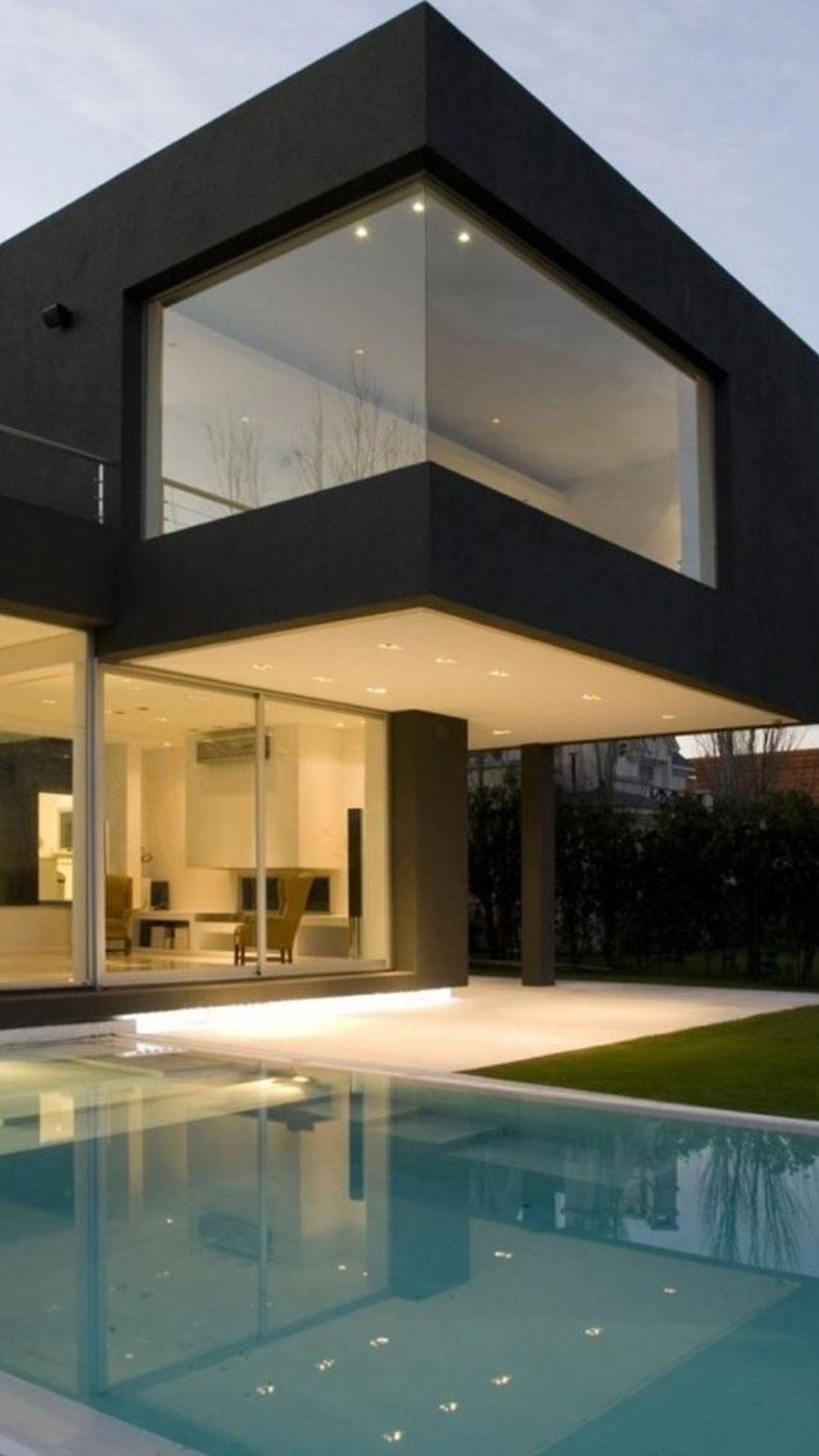 1080x1920 Modern House Wallpaper