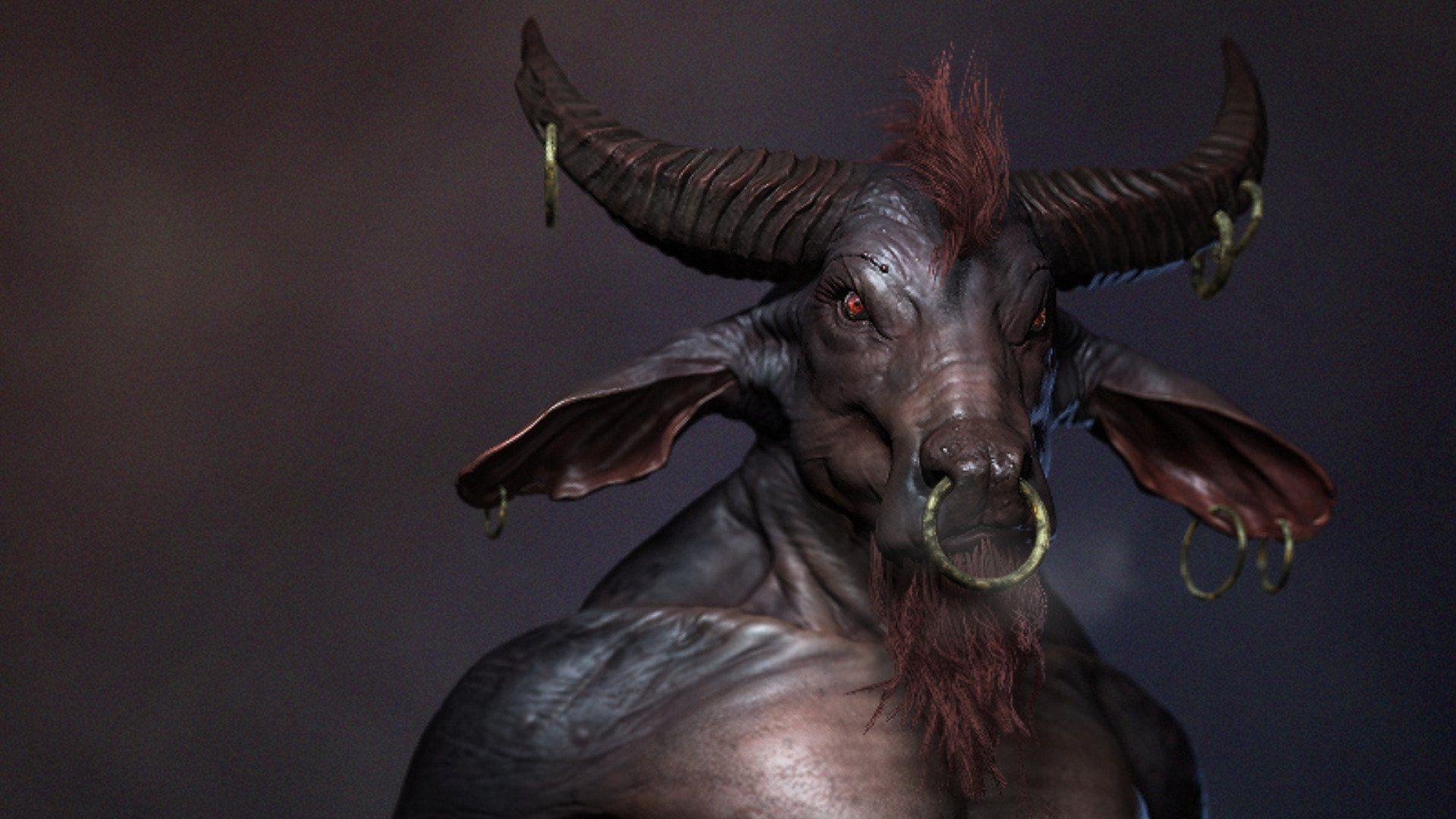 1920x1080 Minotaur HD Wallpaper