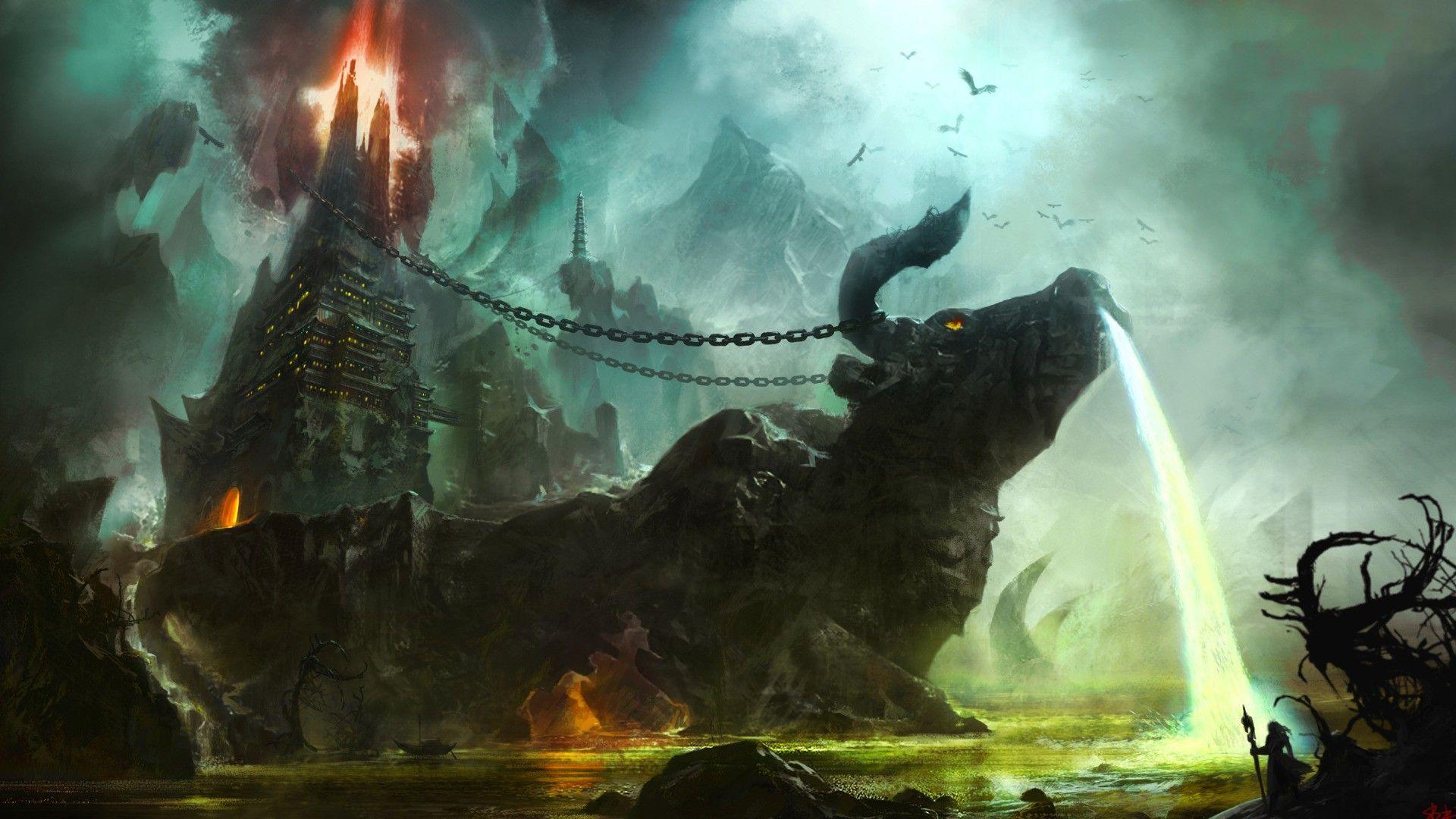 1920x1080 Minotaur Wallpaper