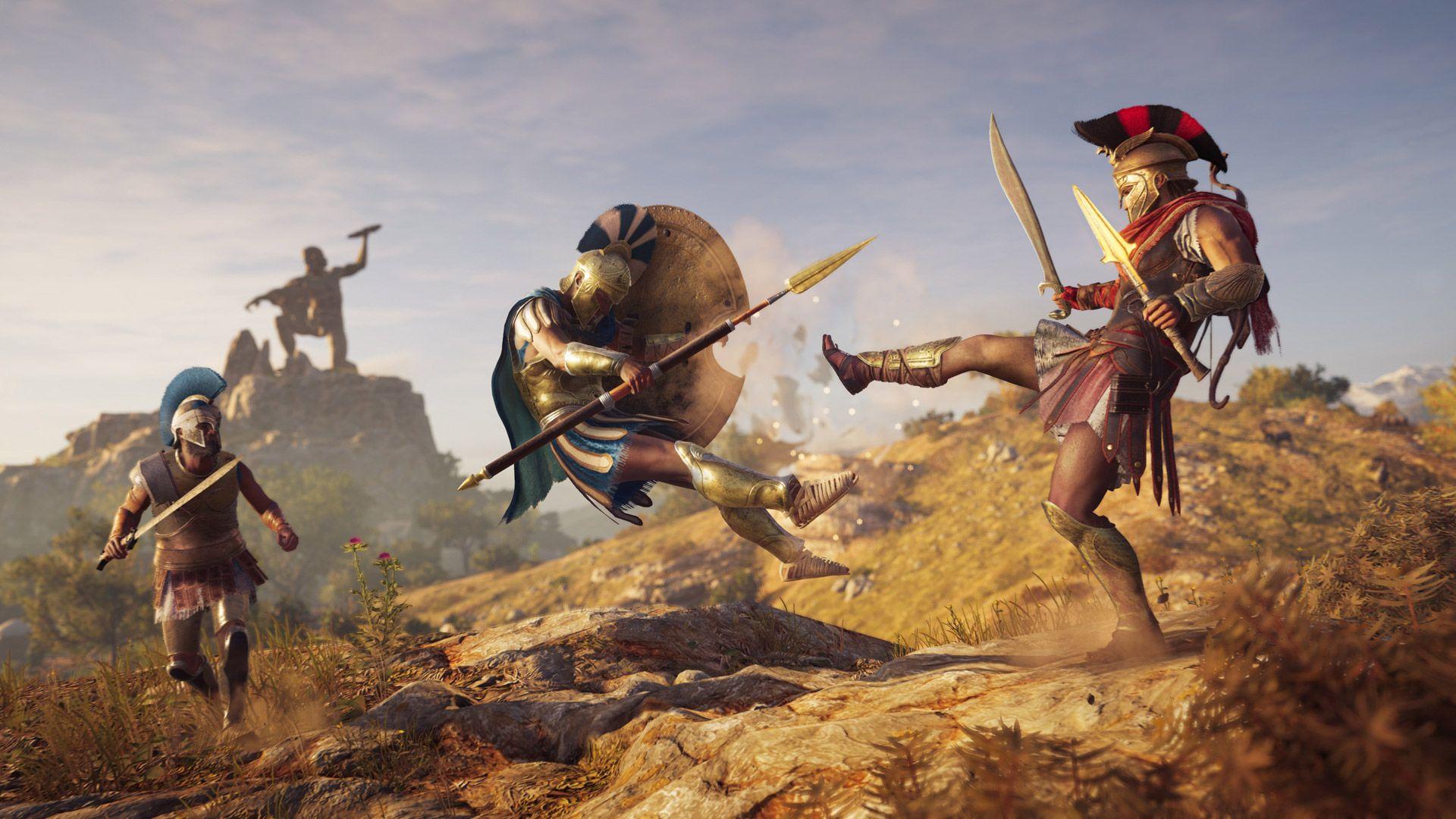 1920x1080 Free Assassin's Creed Odyssey Wallpaper in 1920x1080