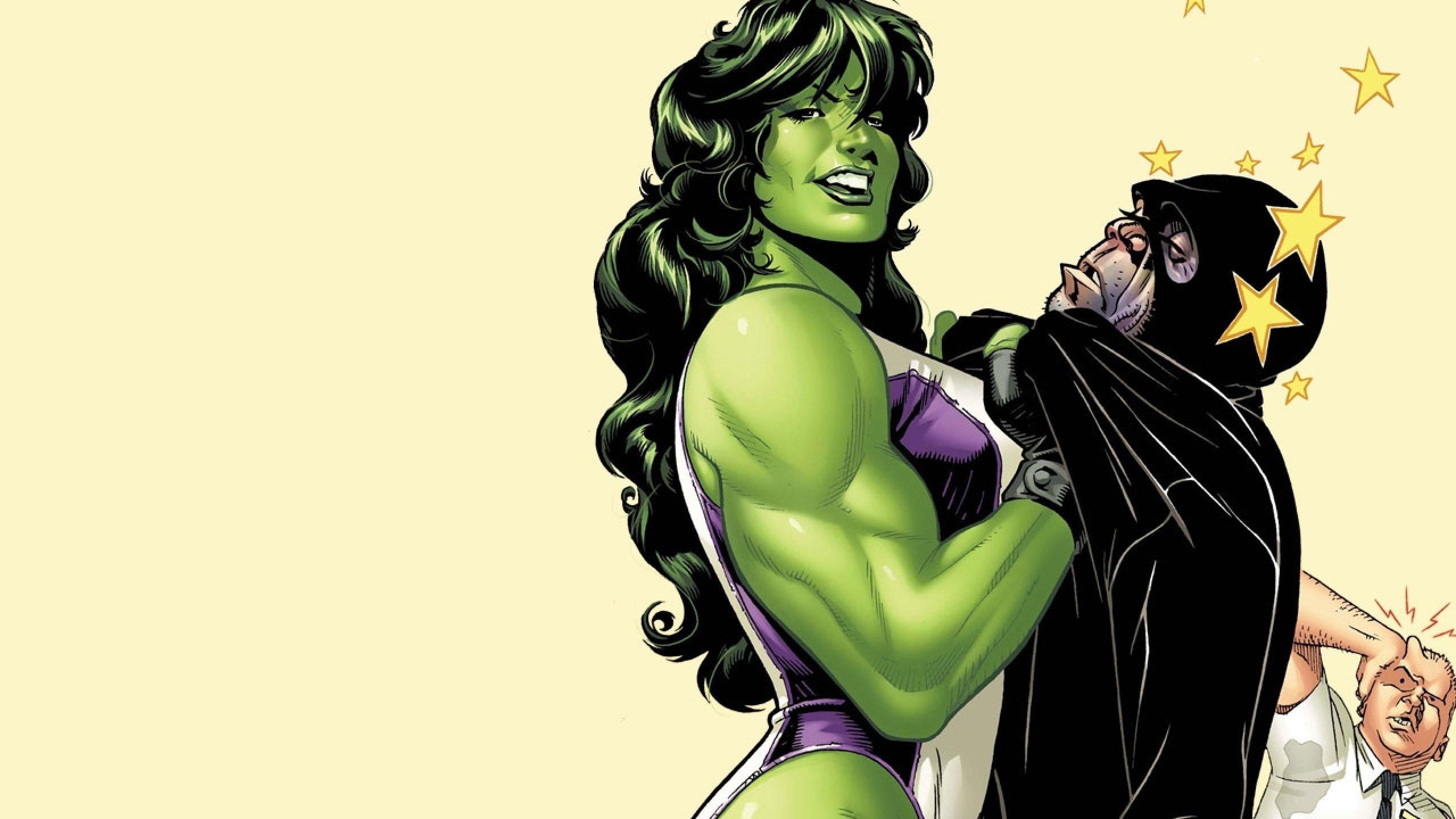 2560x1440 She Hulk Wallpaper HD For Desktop Background