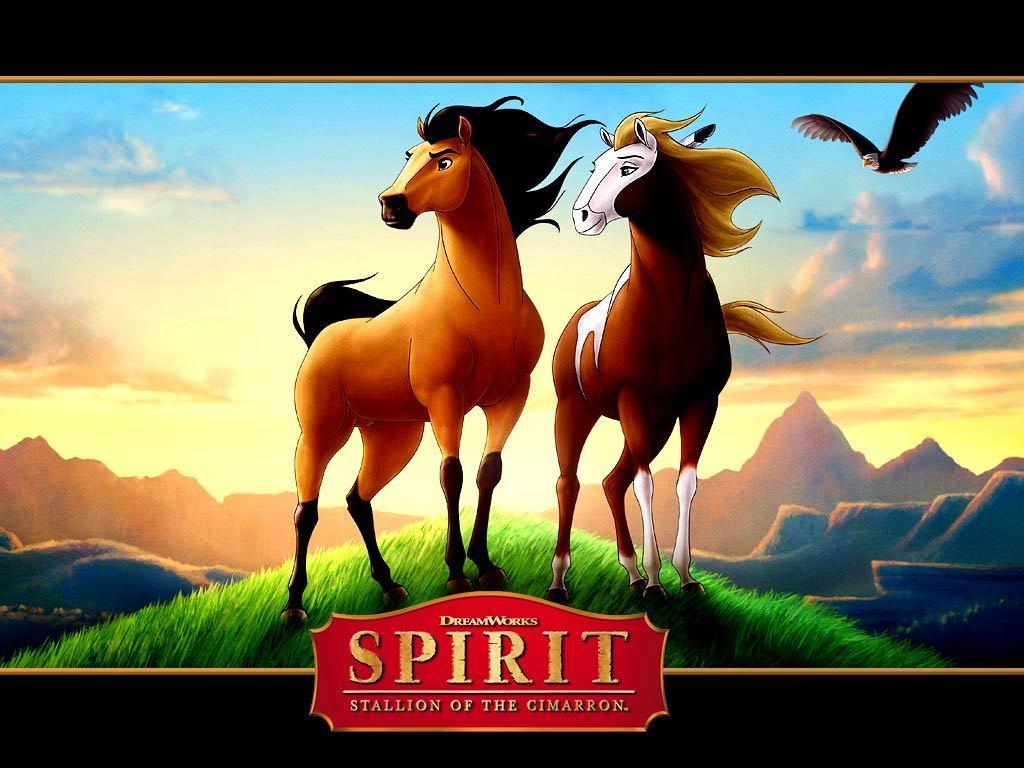 1024x768 spirit and rain: Stallion Of The Cimarron Wallpaper