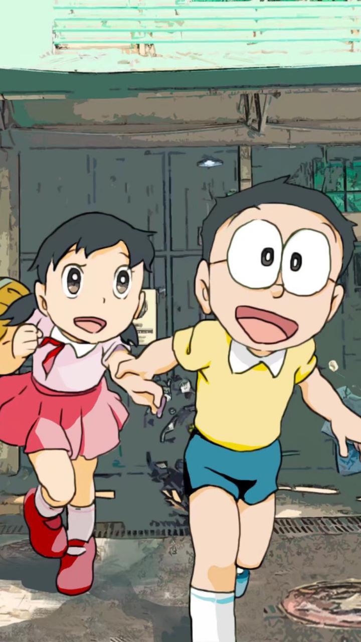 Hình nền điện thoại Nobita 720x1280