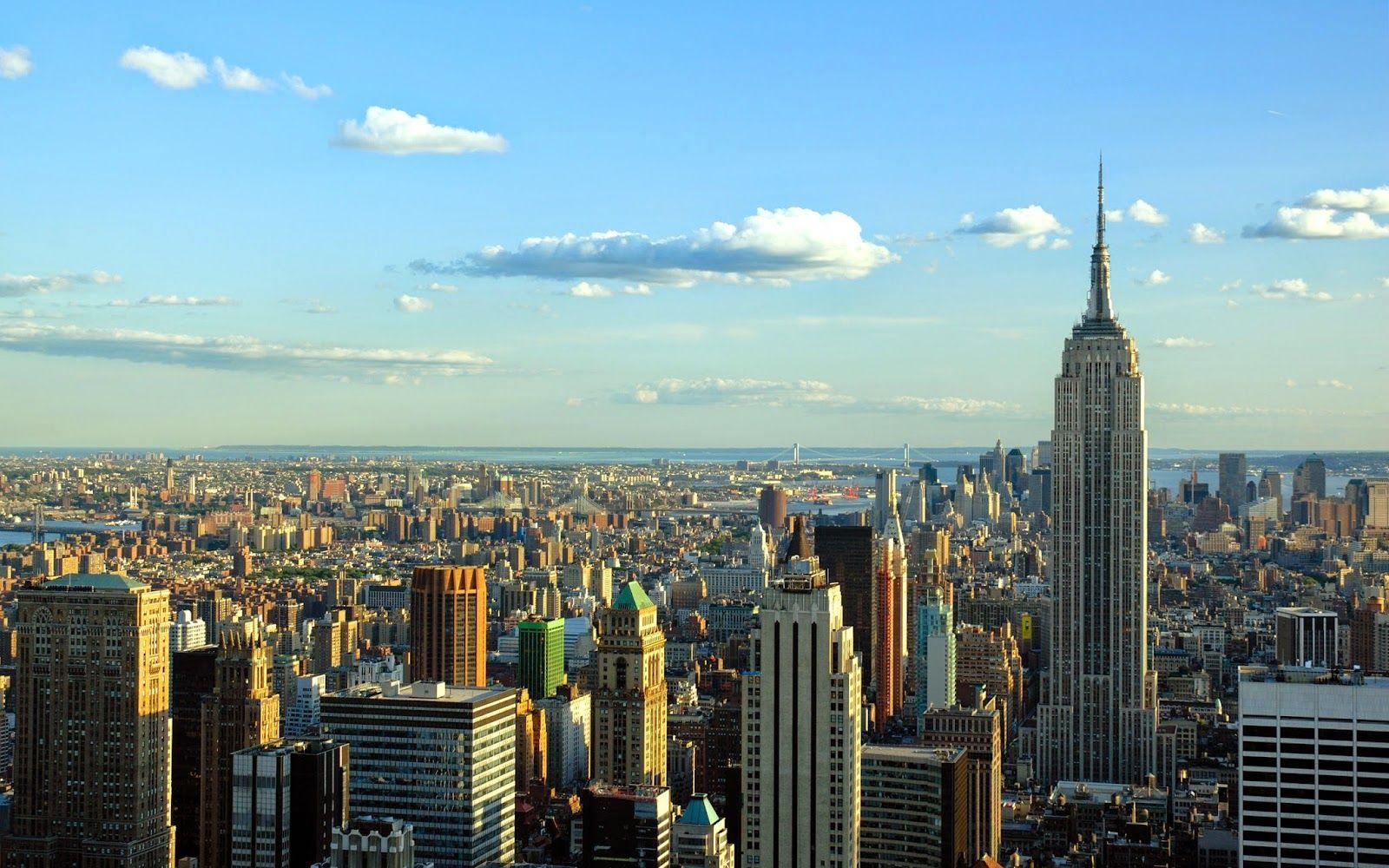 Hình nền thành phố New York 1600x1000.  Hình nền máy tính để bàn - Hình nền HD miễn phí