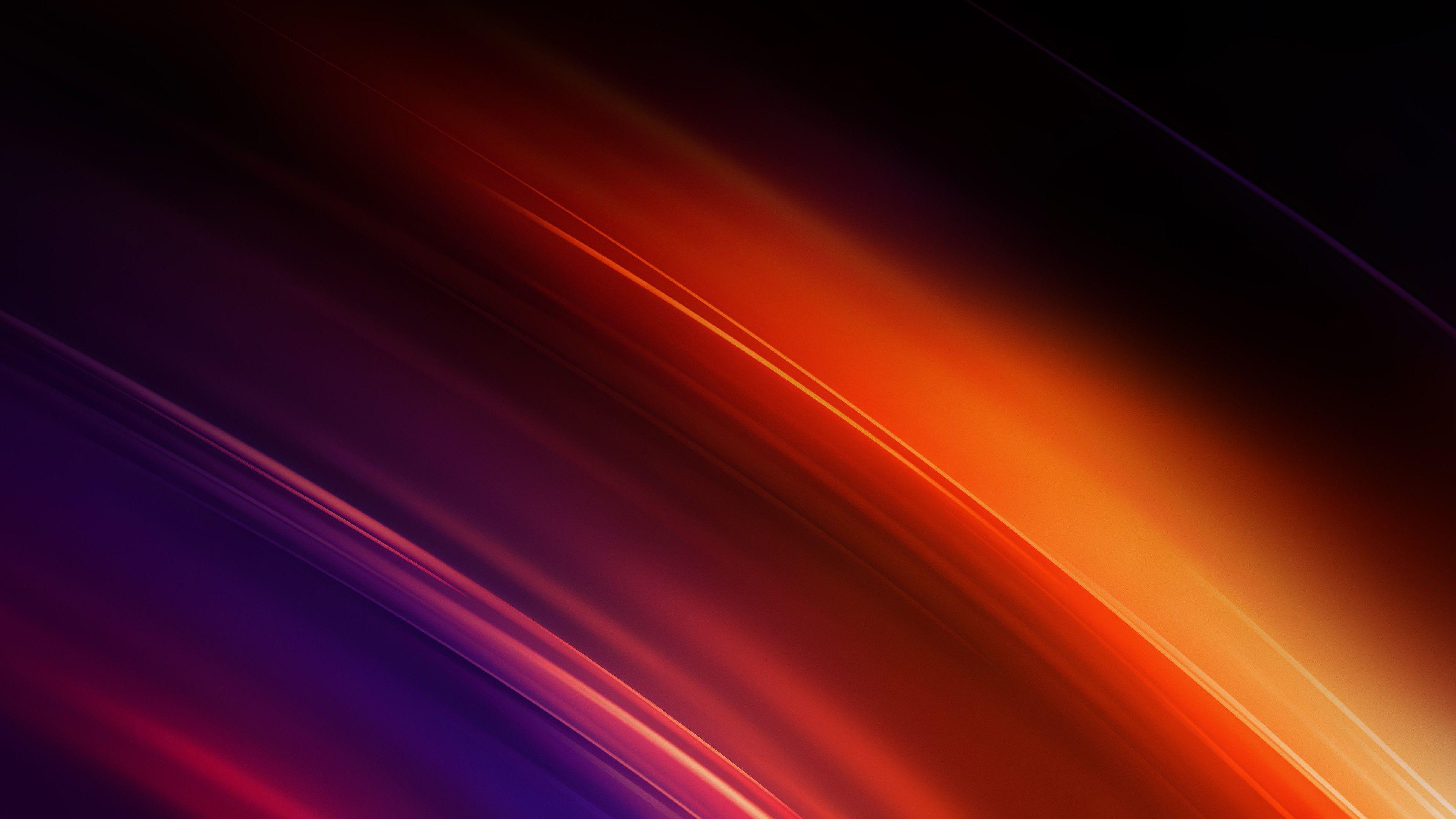 3840x2160 Hình nền OnePlus 7T Pro McLaren, trừu tượng, tối, 4K, Hệ điều hành