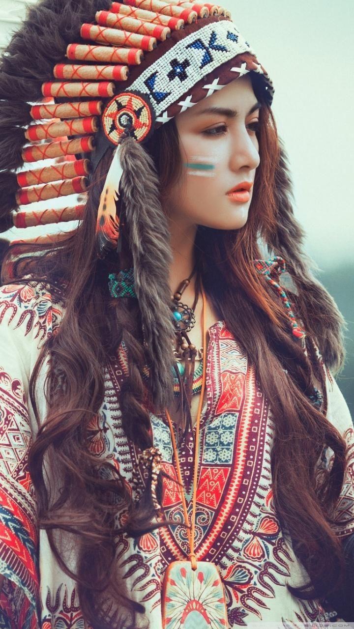 720x1280 Download American Girl wallpaper by D______T now. Browse millions of popular american wallpaper and r. Native american women, Native american girls, Native girls