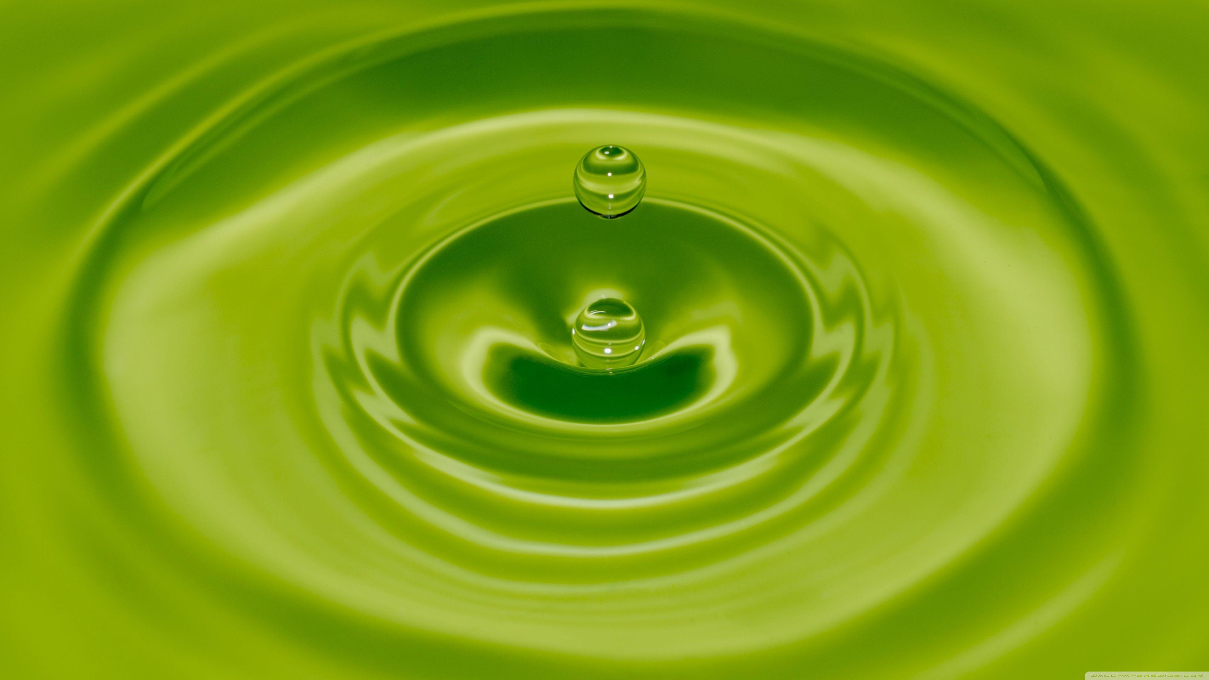 Wallpaper drops, 4k, 5k wallpaper, 8k, green, water, OS #557