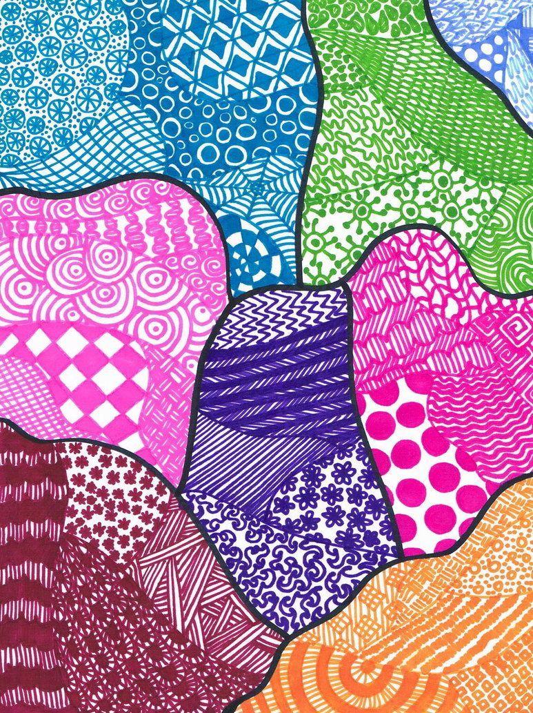 773x1033 Zentangle Color