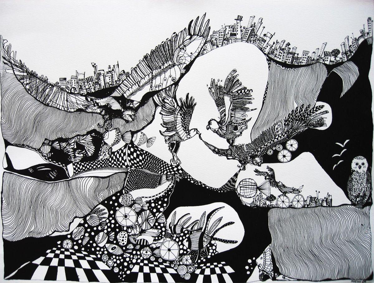 1200x908 HD Wallpaper: Zentangle Ultra HD 4k Wallpaper