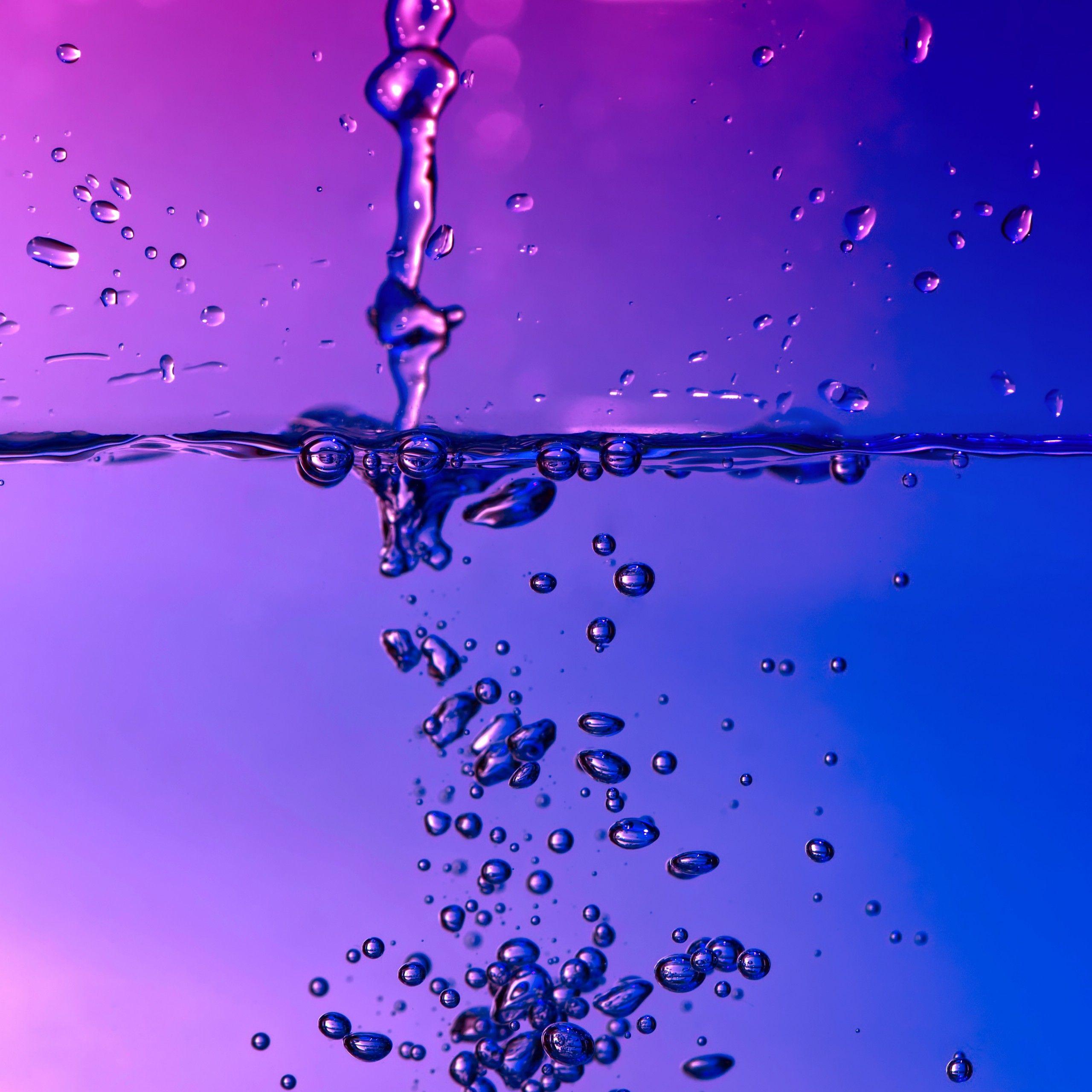 Water Purple Organism Live Wallpaper - free download