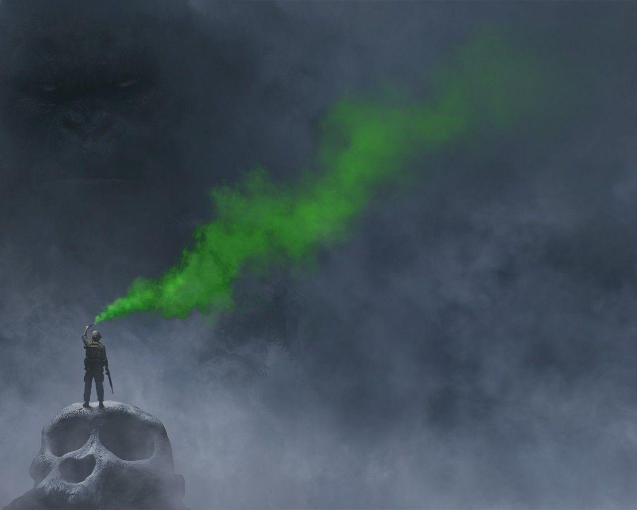 Green Smoke Wallpapers Top Free Green Smoke Backgrounds Wallpaperaccess