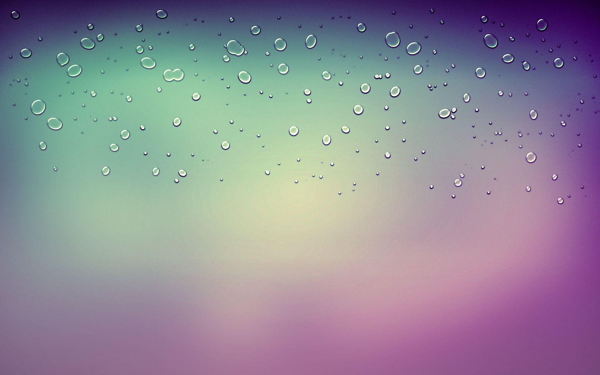 1920x1200 Free download blue purple HD wallpaper with some drops