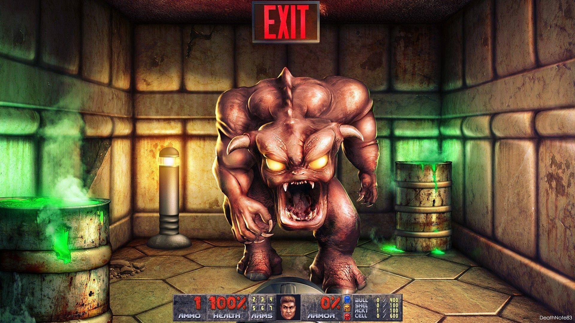 1920x1080 Doom Game Wallpaper