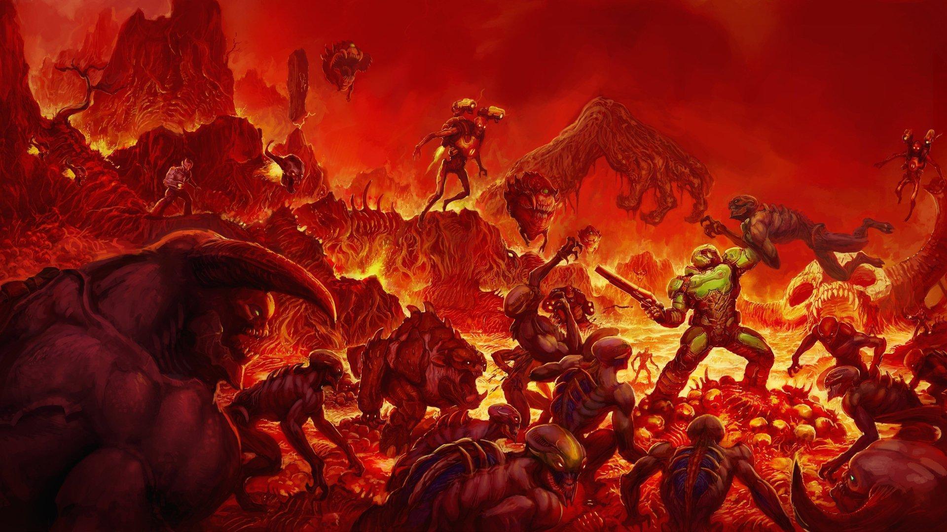 1920x1080 Doom Wallpaper for Phone for Android