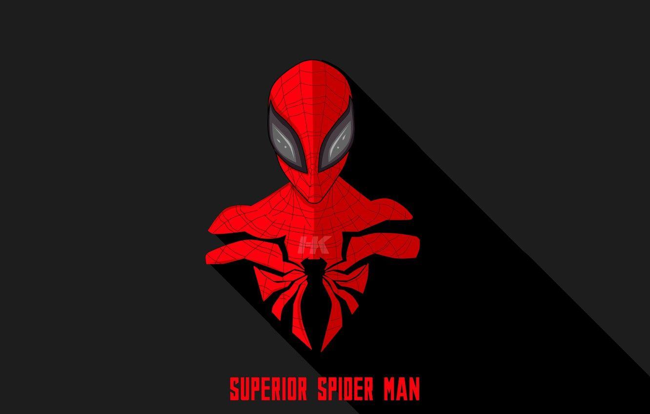 1332x850 Wallpaper red, fiction, art, costume, black background, comic